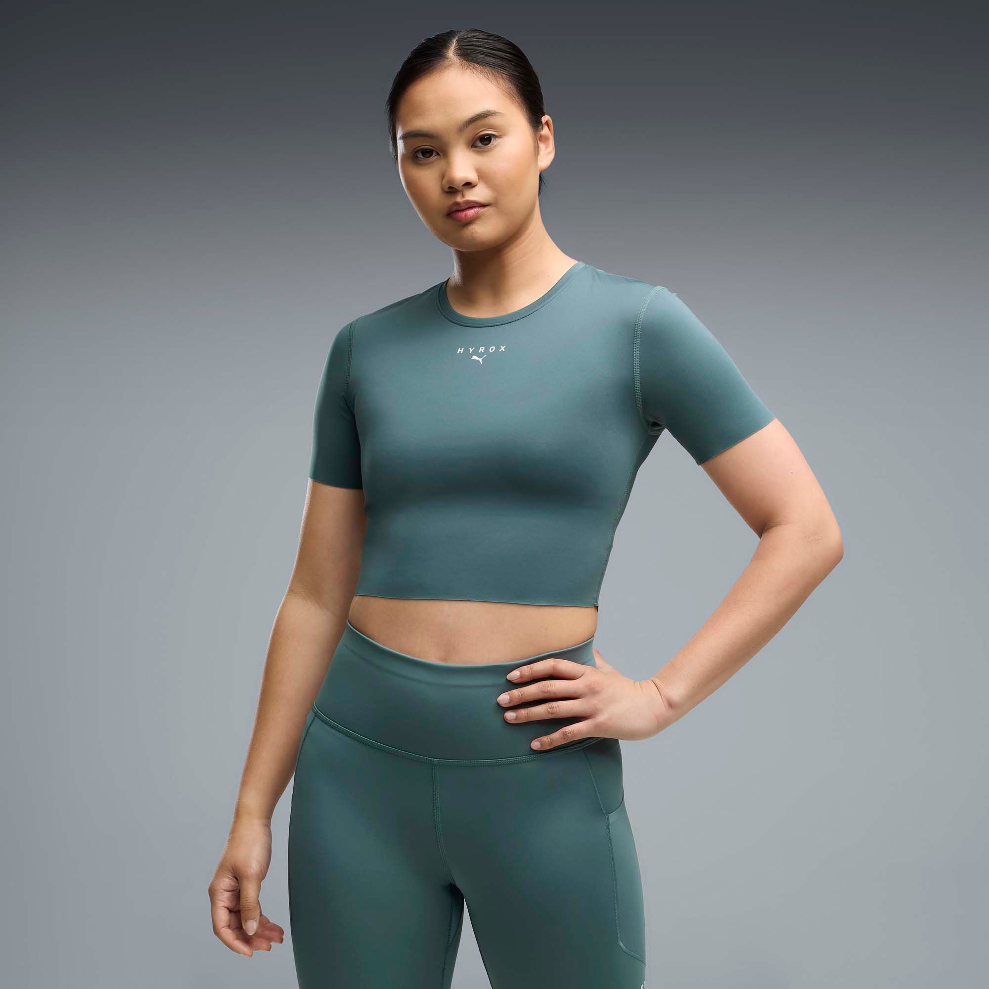 PUMA x HYROX PWRMODE Women's Crop Tee