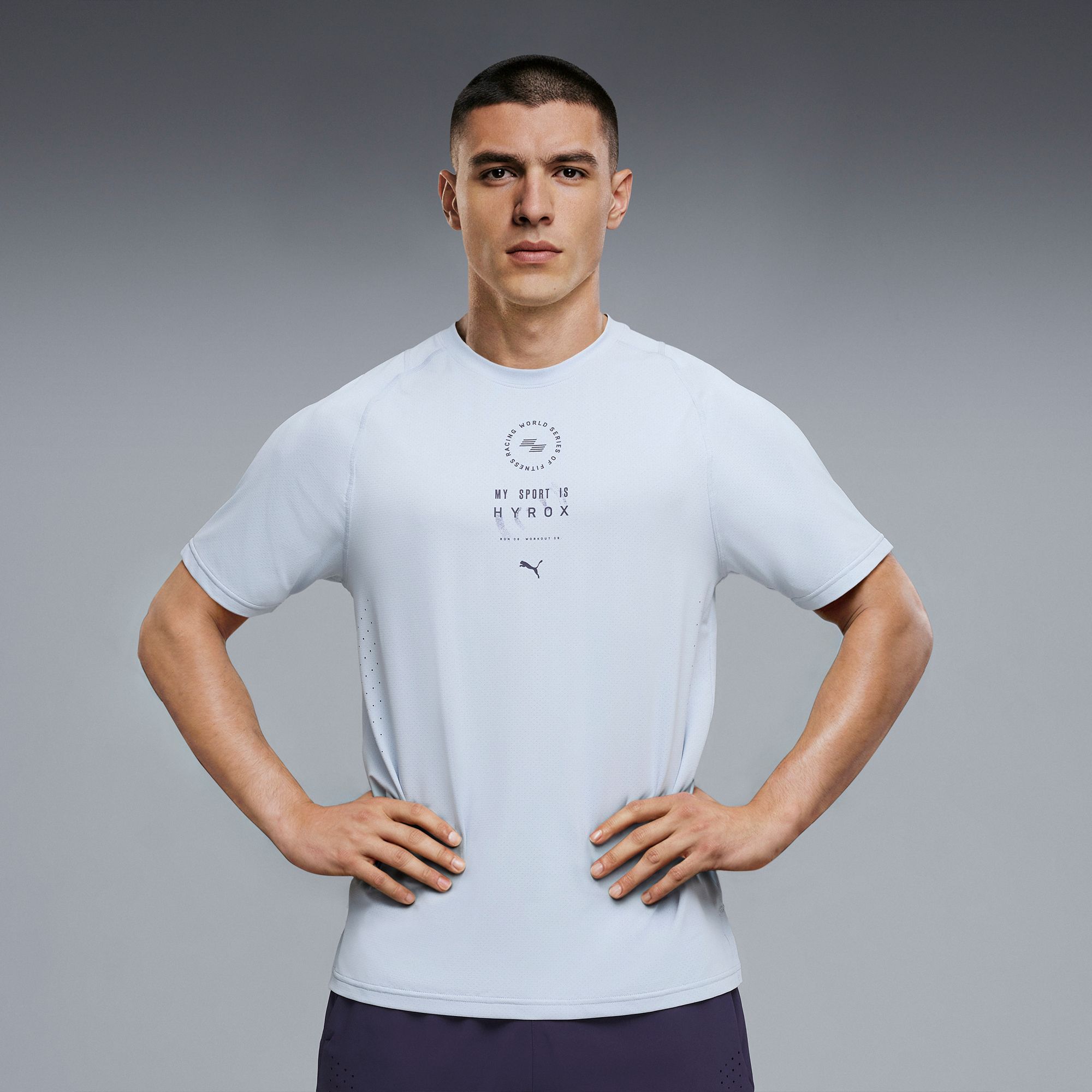 PUMA x HYROX Men's DRYELITE Training Graphic T-Shirt