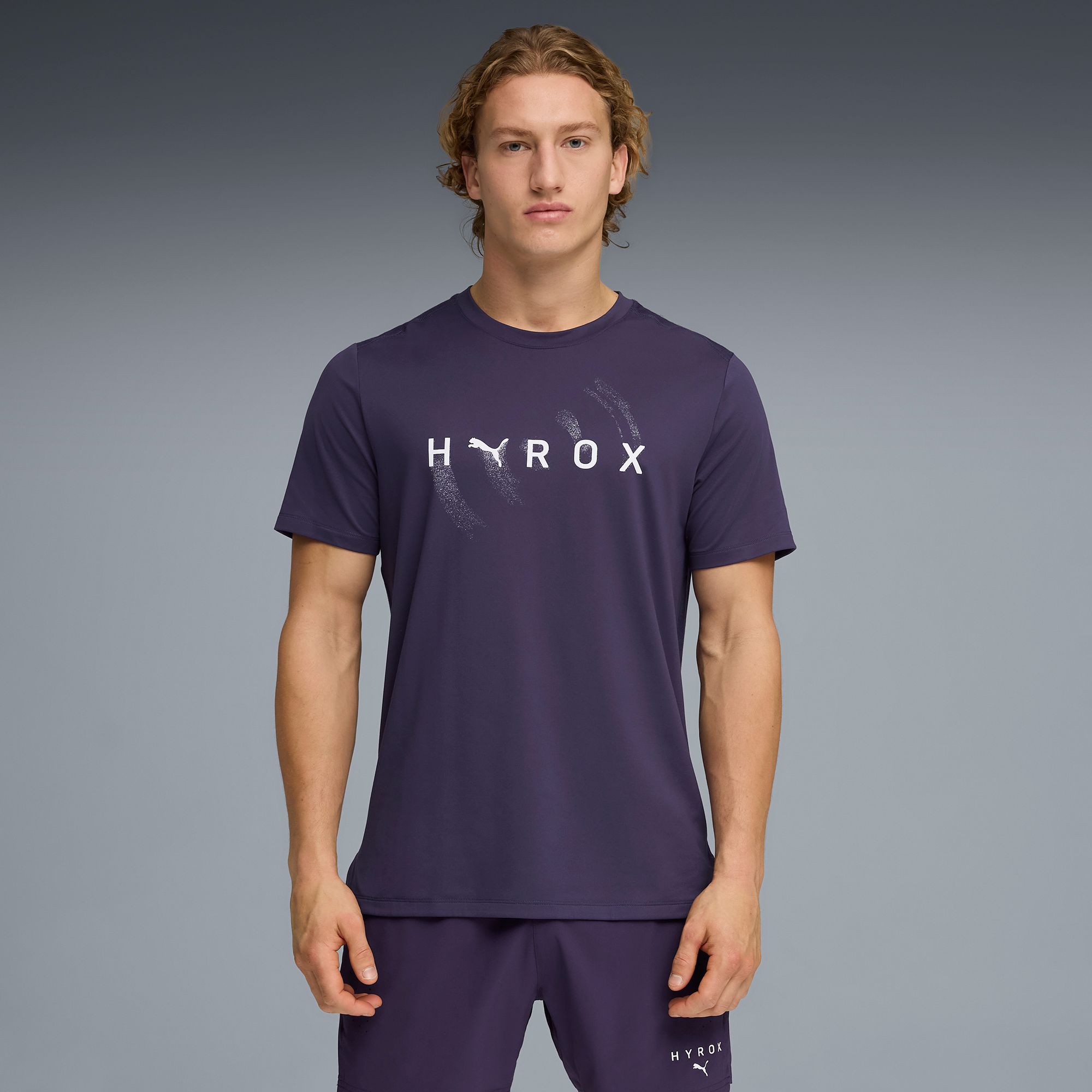 PUMA x HYROX Men's CLOUDSPUN THERMOADAPT Graphic T-Shirt