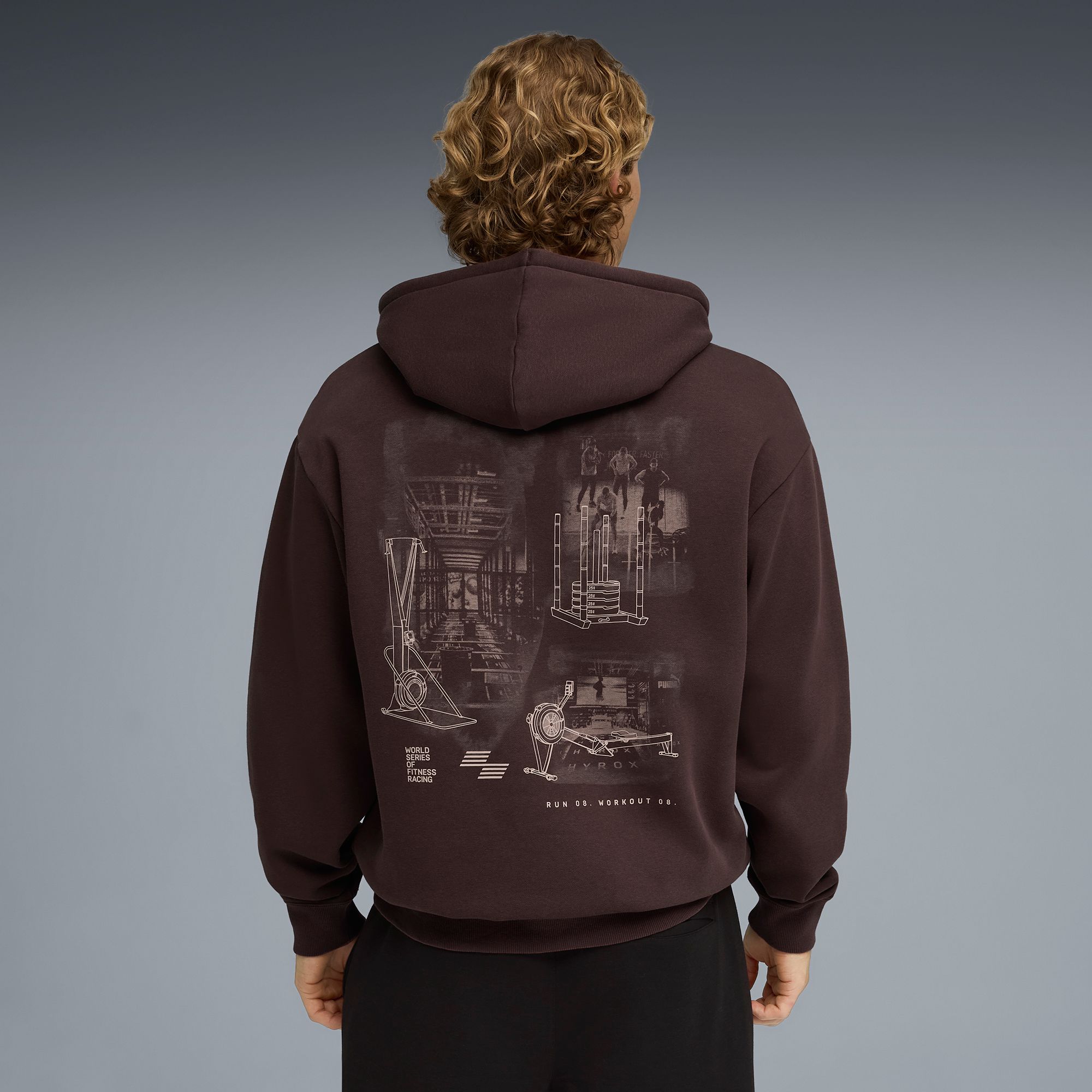 PUMA x HYROX Men's Heavyweight Hoodie