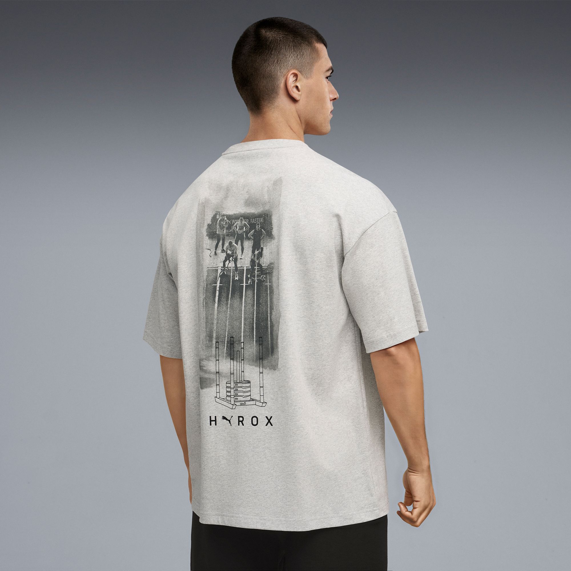 PUMA x HYROX Men's Lifestyle Graphic T-Shirt