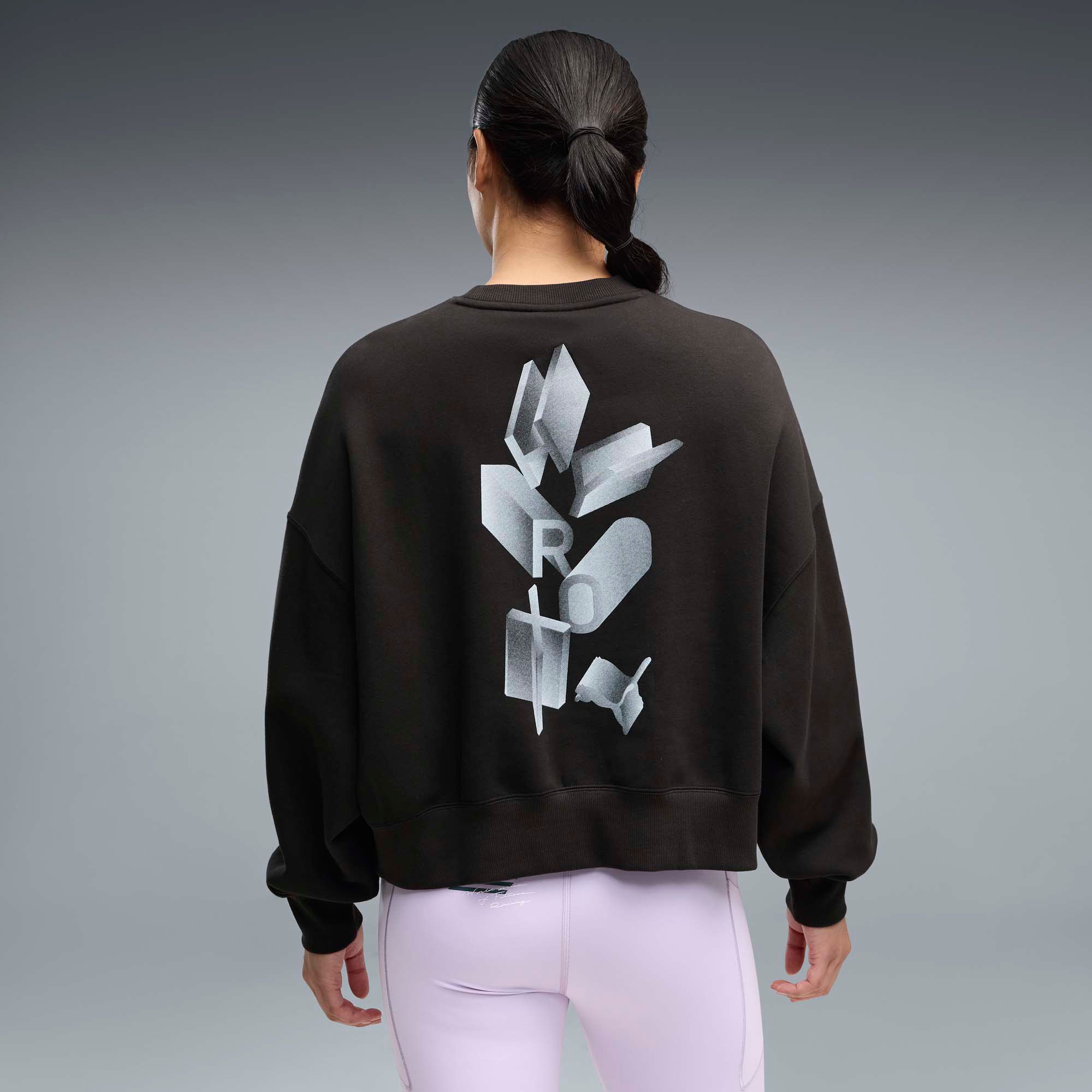 PUMA x HYROX Women's Heavyweight Crew Sweatshirt