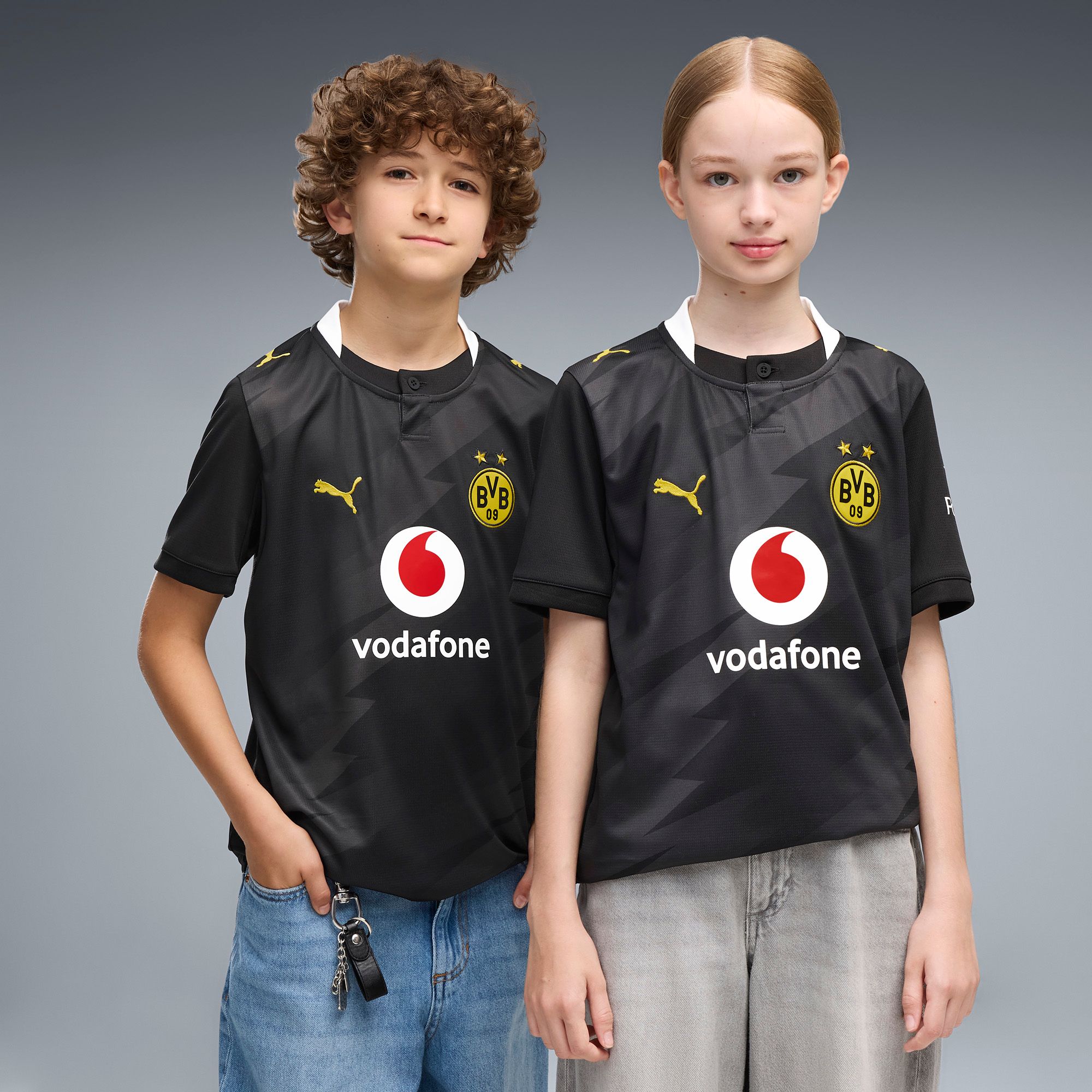 PUMA Youth Borussia Dortmund 2026 Away Replica Jersey