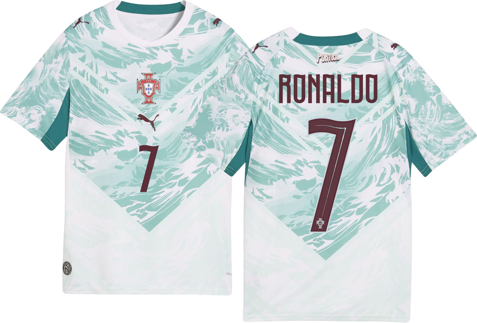 PUMA Youth Portugal Cristiano Ronaldo #7 2026 Away Replica Jersey