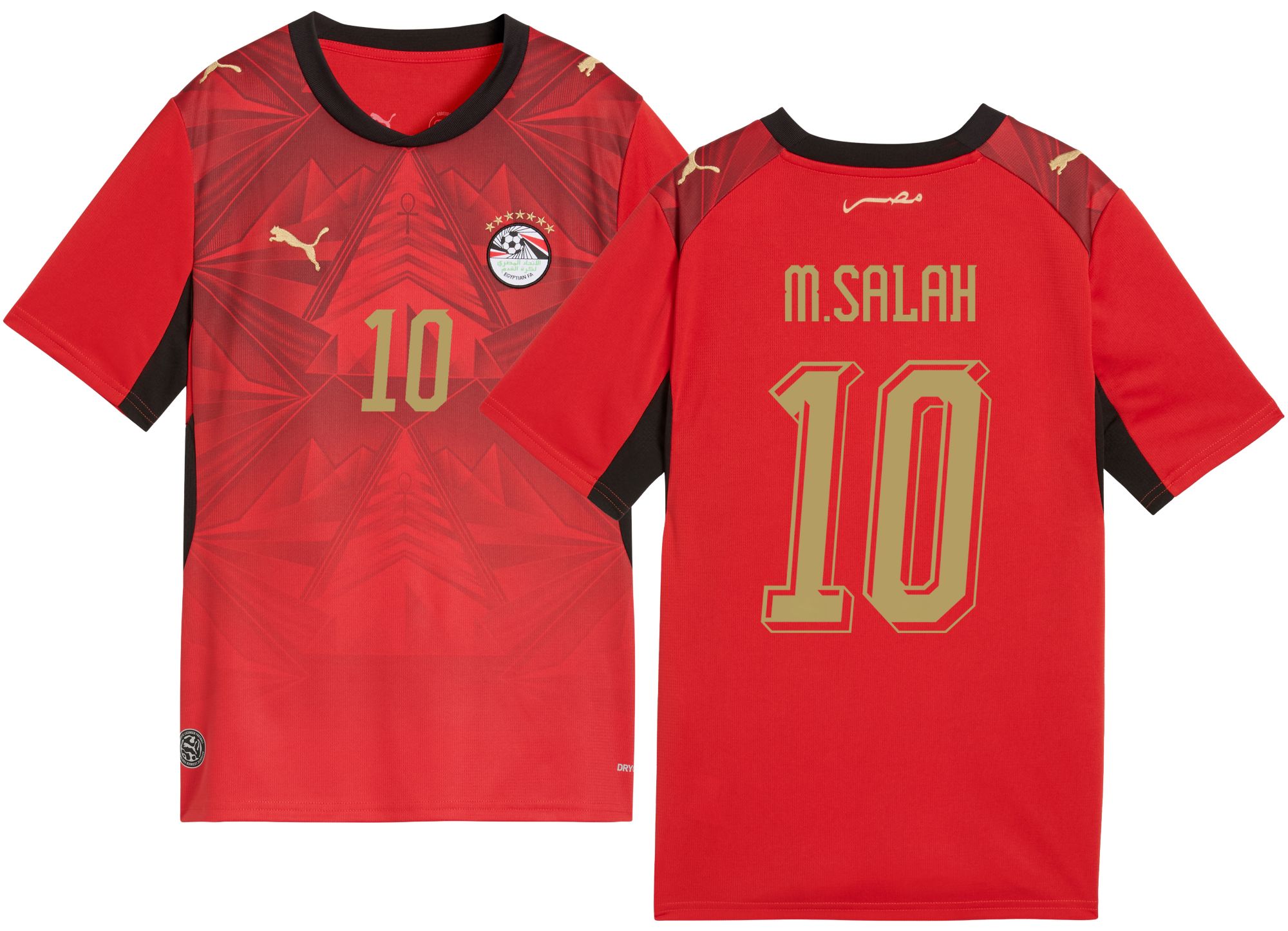 PUMA Youth Egypt Mohamed Salah #10 2026 Home Replica Jersey