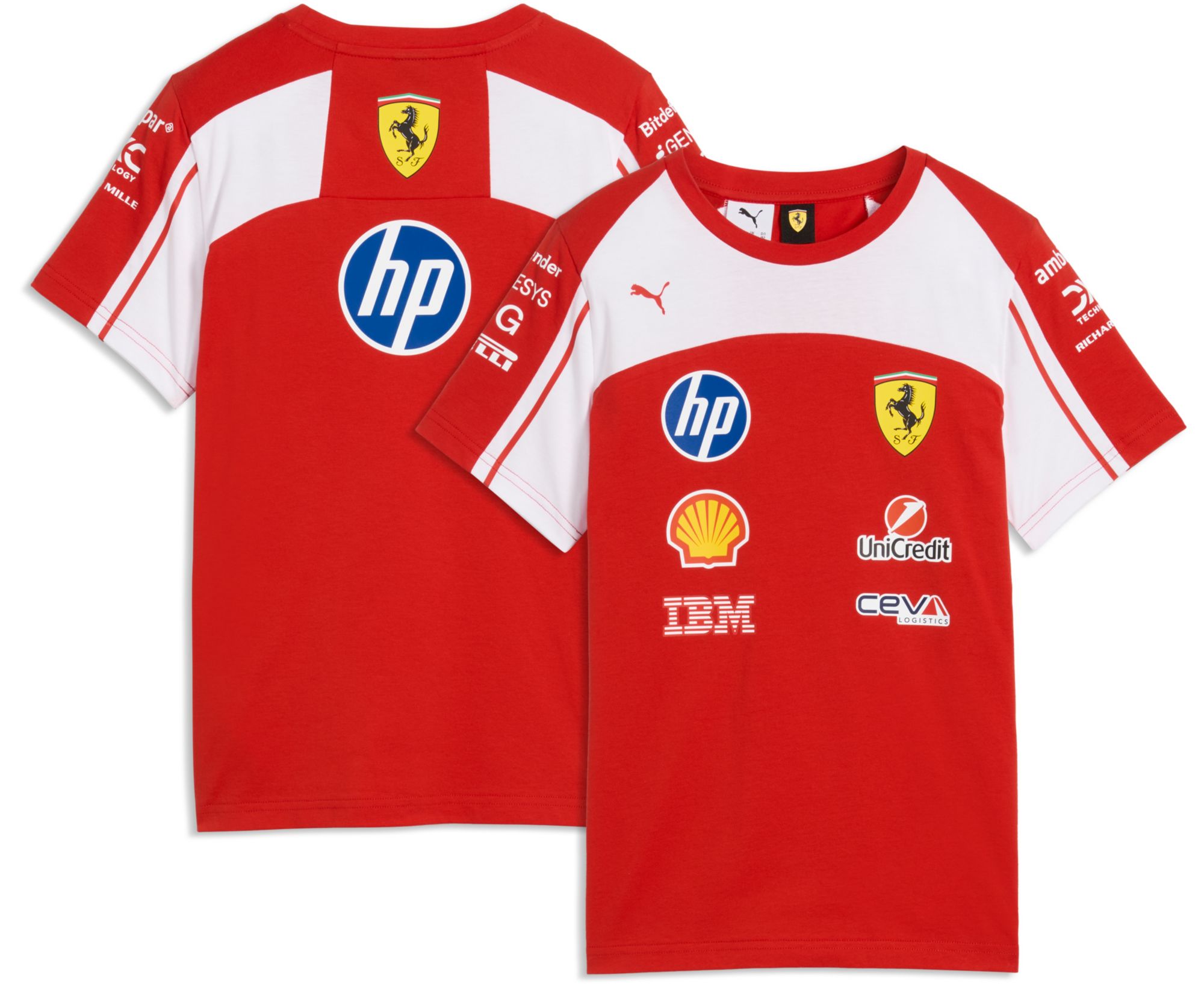 PUMA Youth F1 Ferrari Red T-Shirt