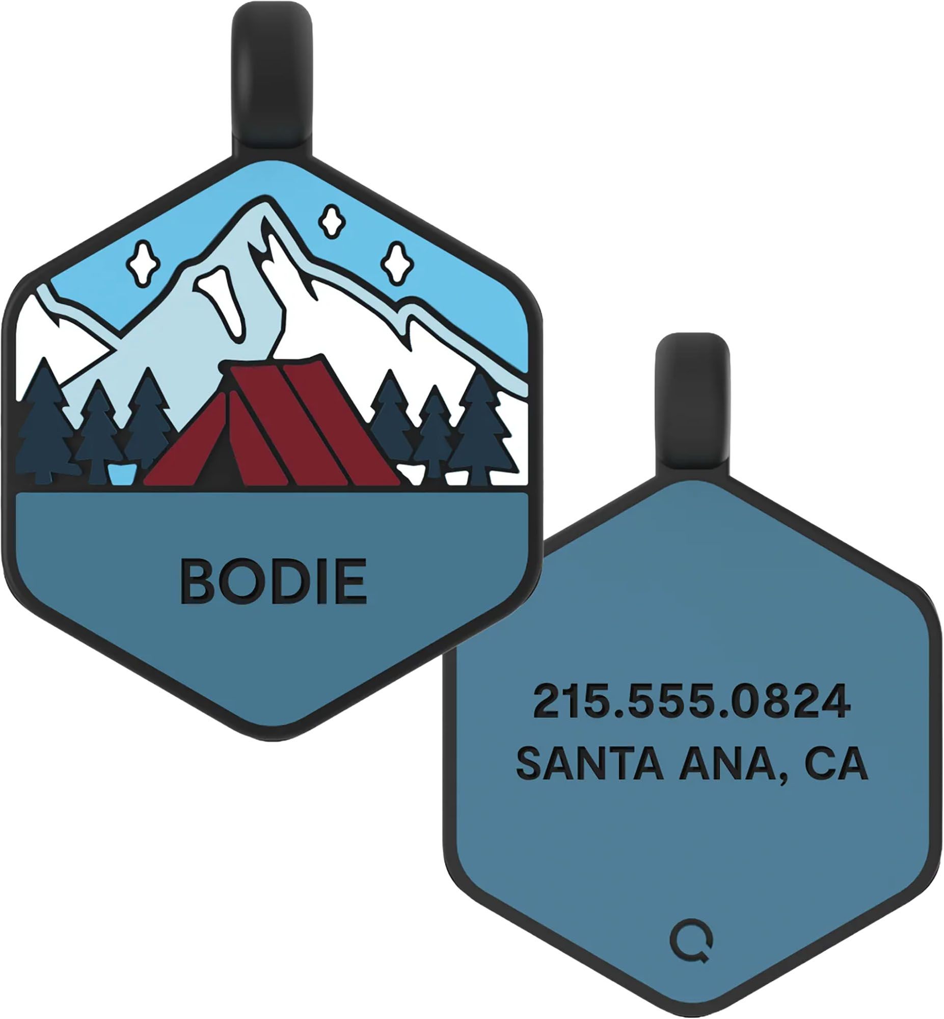 QALO Base Camp Silicone Custom Dog ID Tag