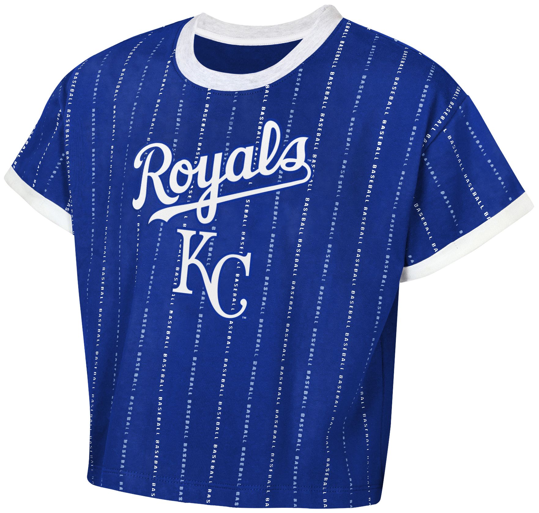 MLB Team Apparel Girls' Kansas City Royals Royal Keeper T-Shirt