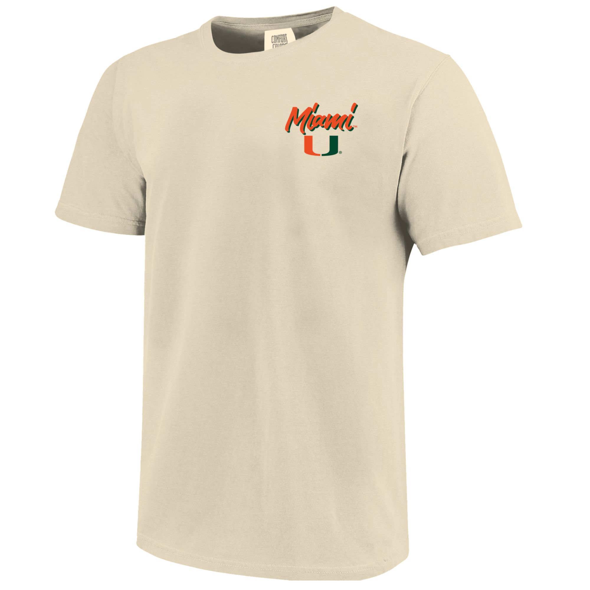 Image One Youth Miami Hurricanes Ivory T-Shirt