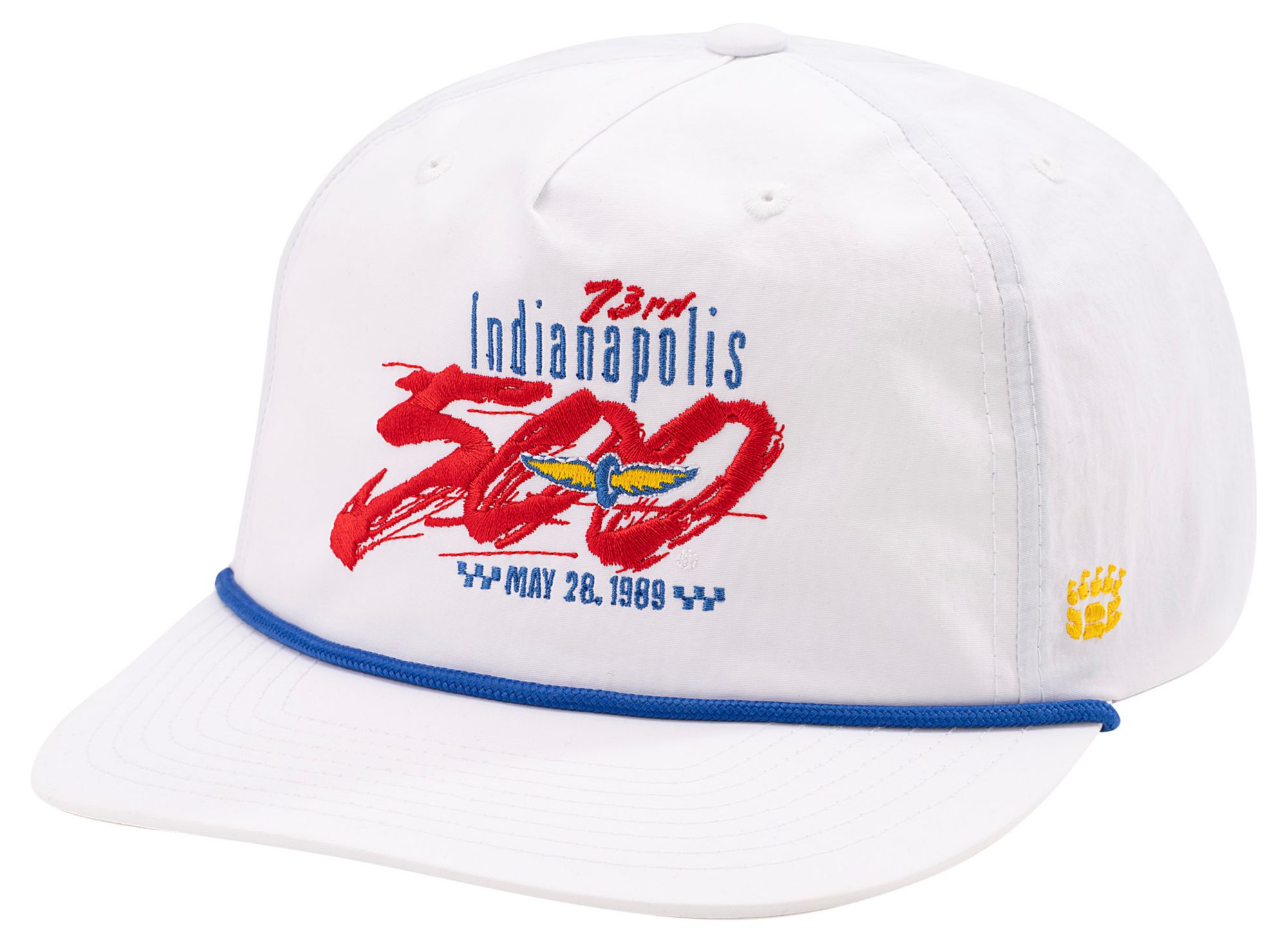 Homefield Men's Indy 500 White 1989 Nylon Hat