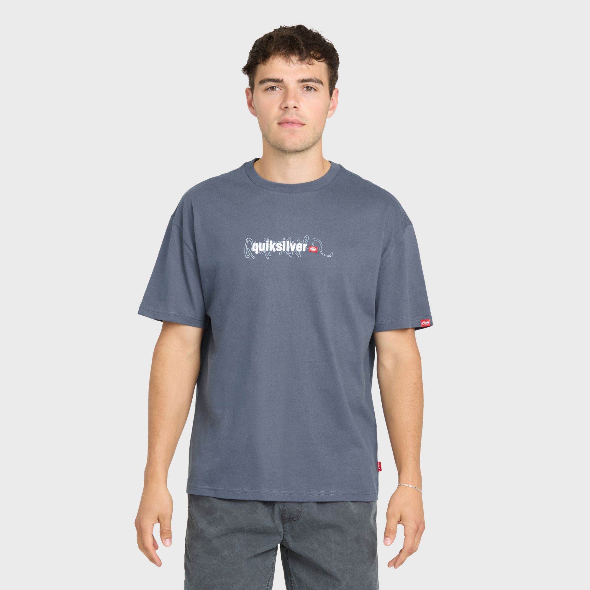 Quiksilver Men's Young Guns Oversized Cotton T-Shirt