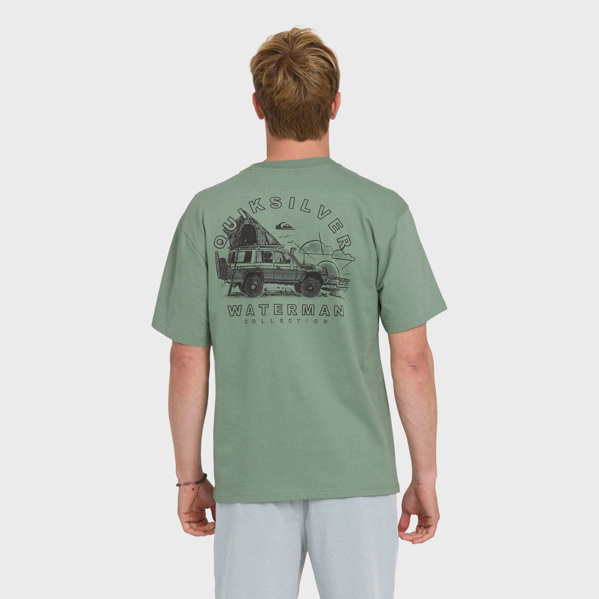 Quiksilver Men's Waterman Traveler Classic Cotton T-Shirt