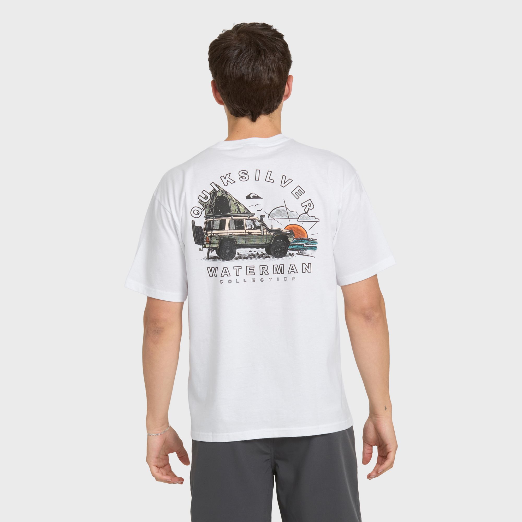 Quiksilver Men's Waterman Traveler Classic Cotton T-Shirt