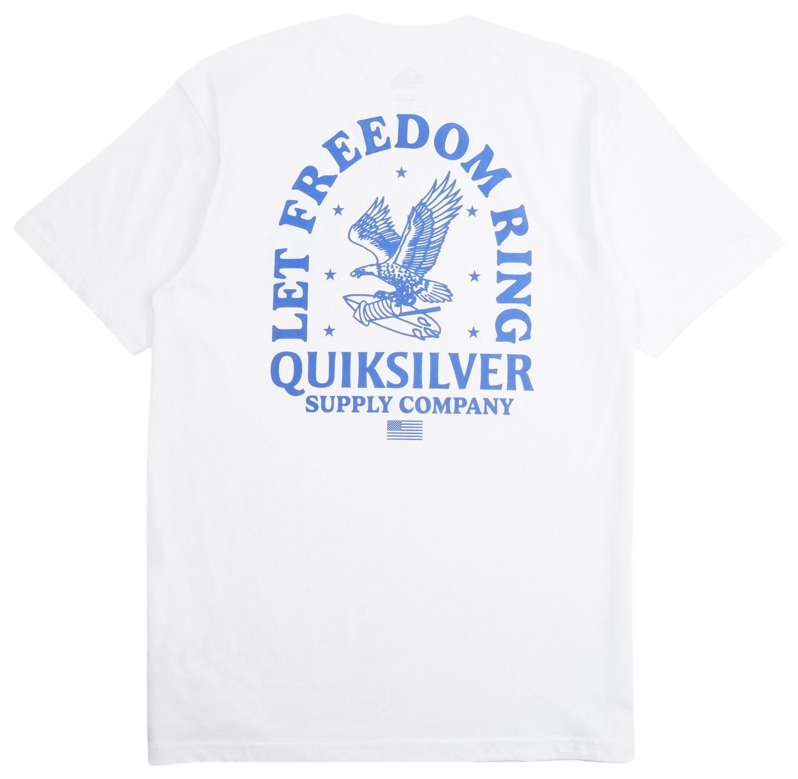 Quiksilver Men's Freedom Ring Cotton T-Shirt