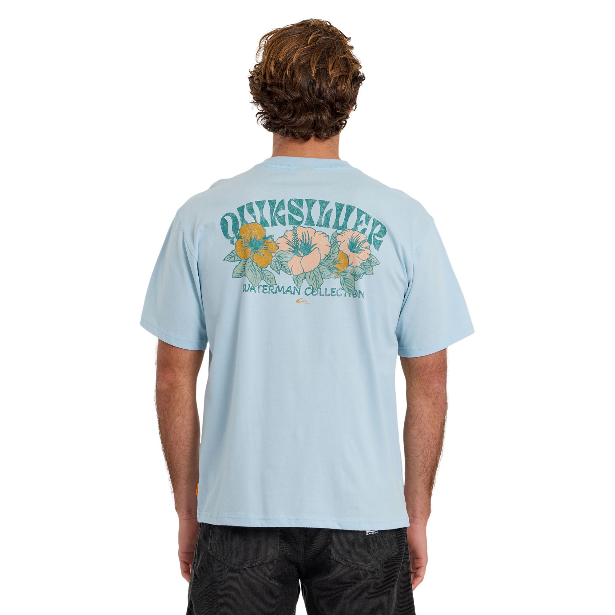 Quiksilver Men's Waterman Las Flores Screen T-Shirt