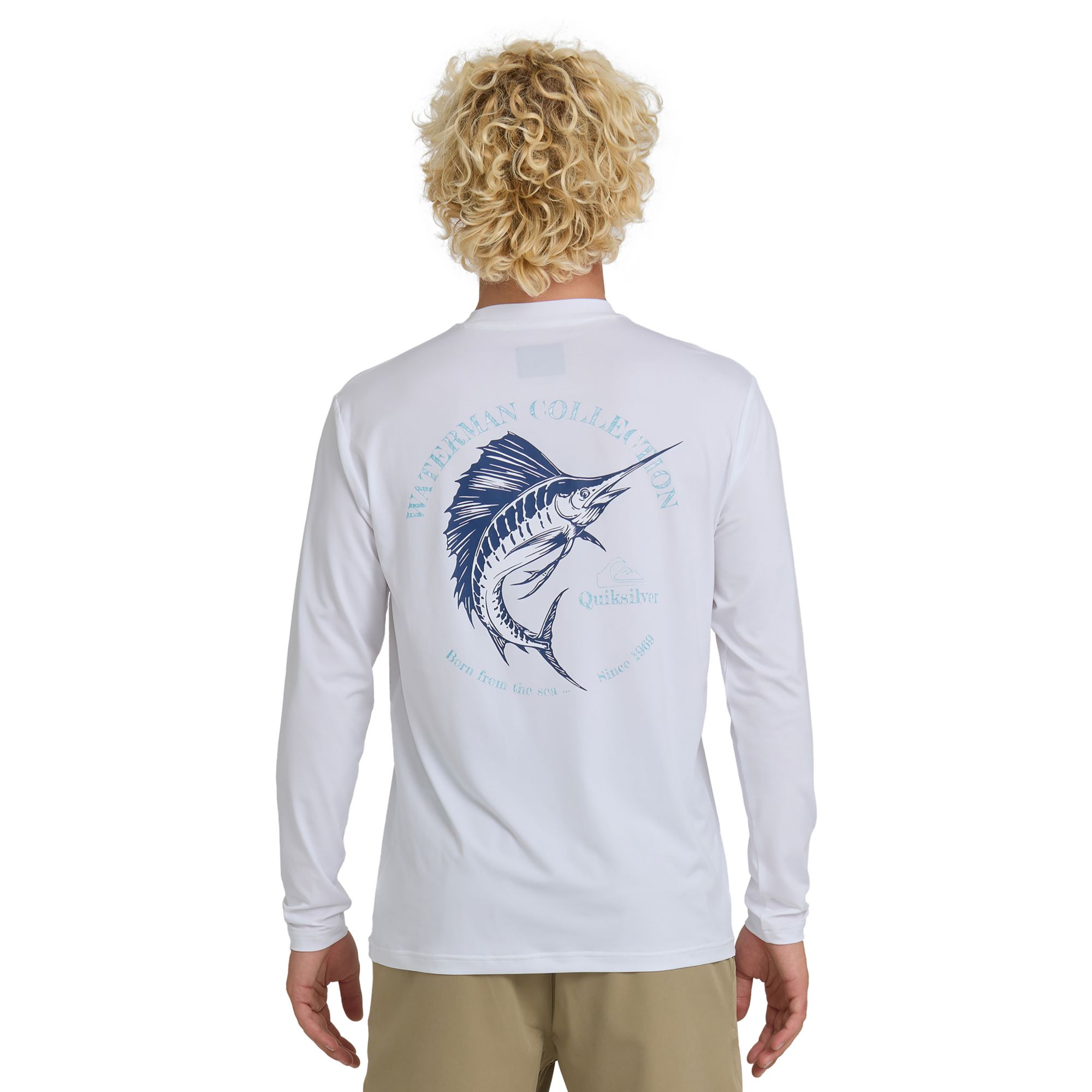 Quiksilver Men's Waterman Cool Breeze Long Sleeve Rashguard