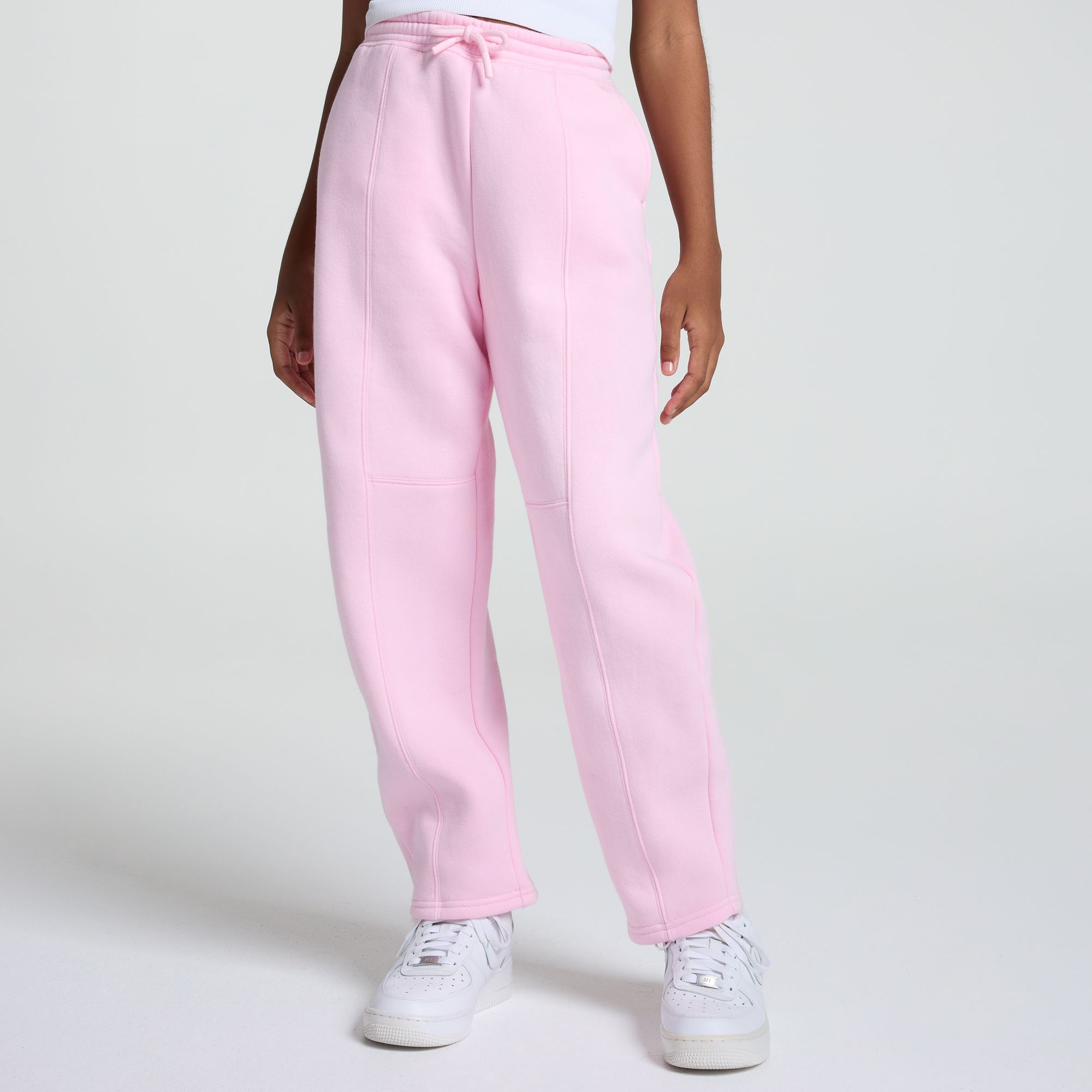 DSG Girls' Classic Fleece Mid-Rise Barrel Pants