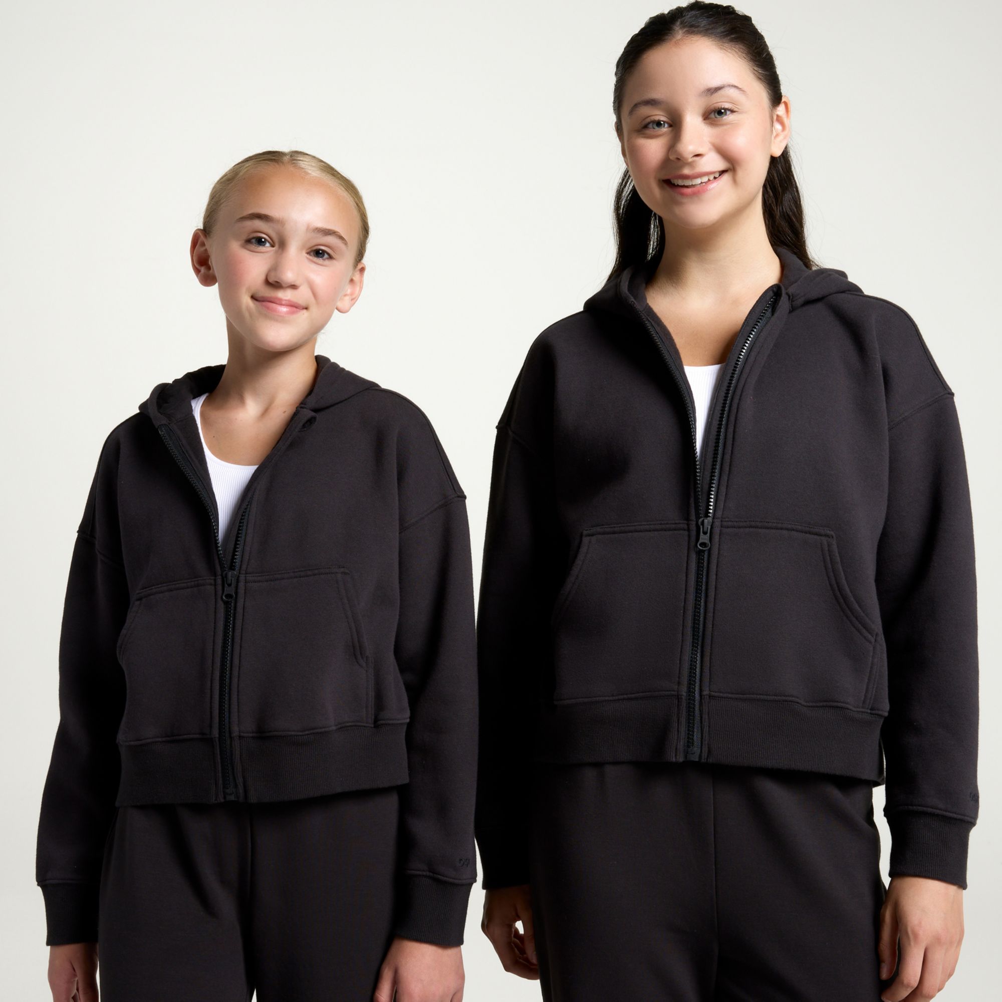 DSG Girls' Classic Fleece Full-Zip Jacket