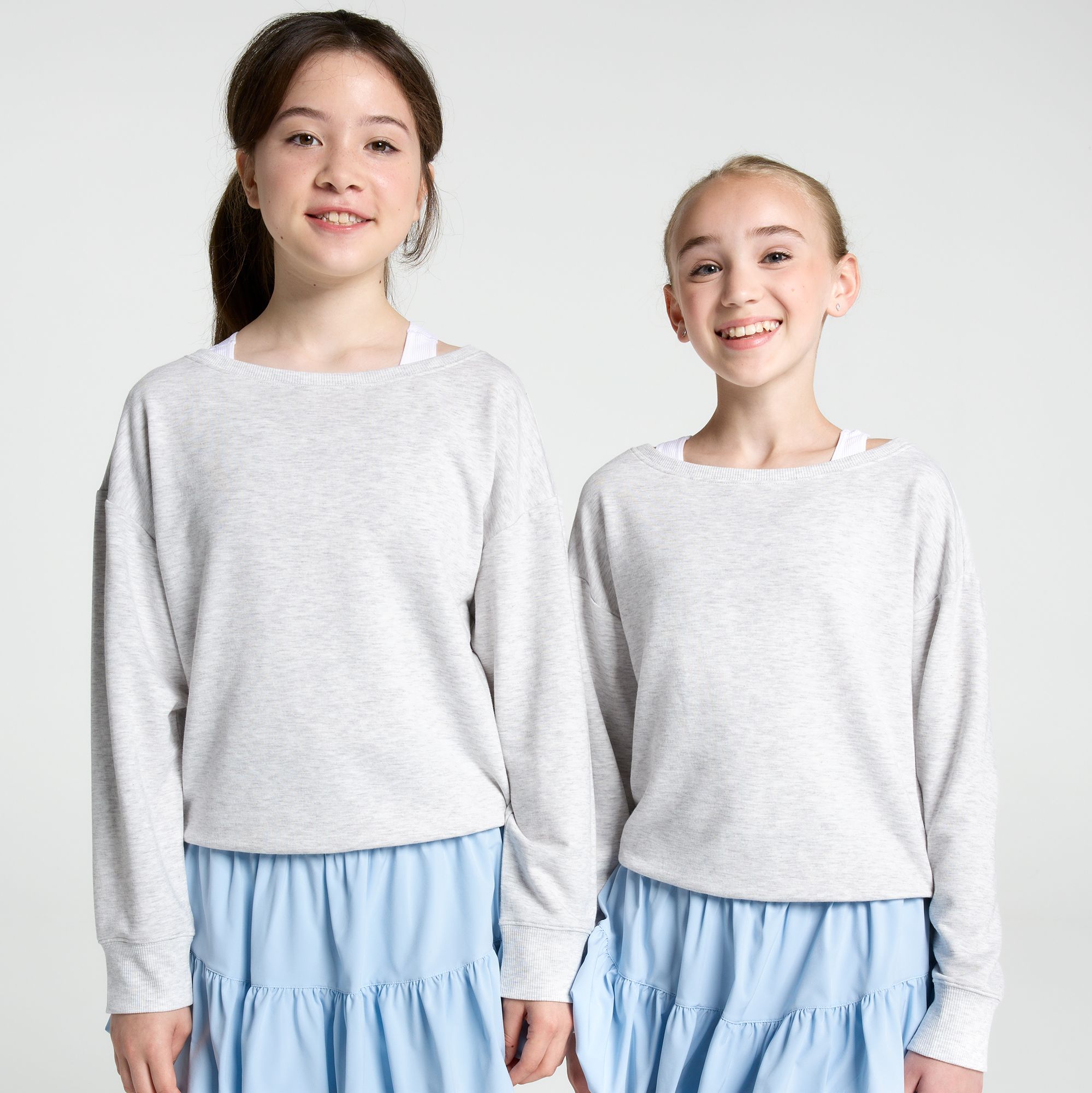 DSG Girls' So Soft Off Shoulder Sweatshirt
