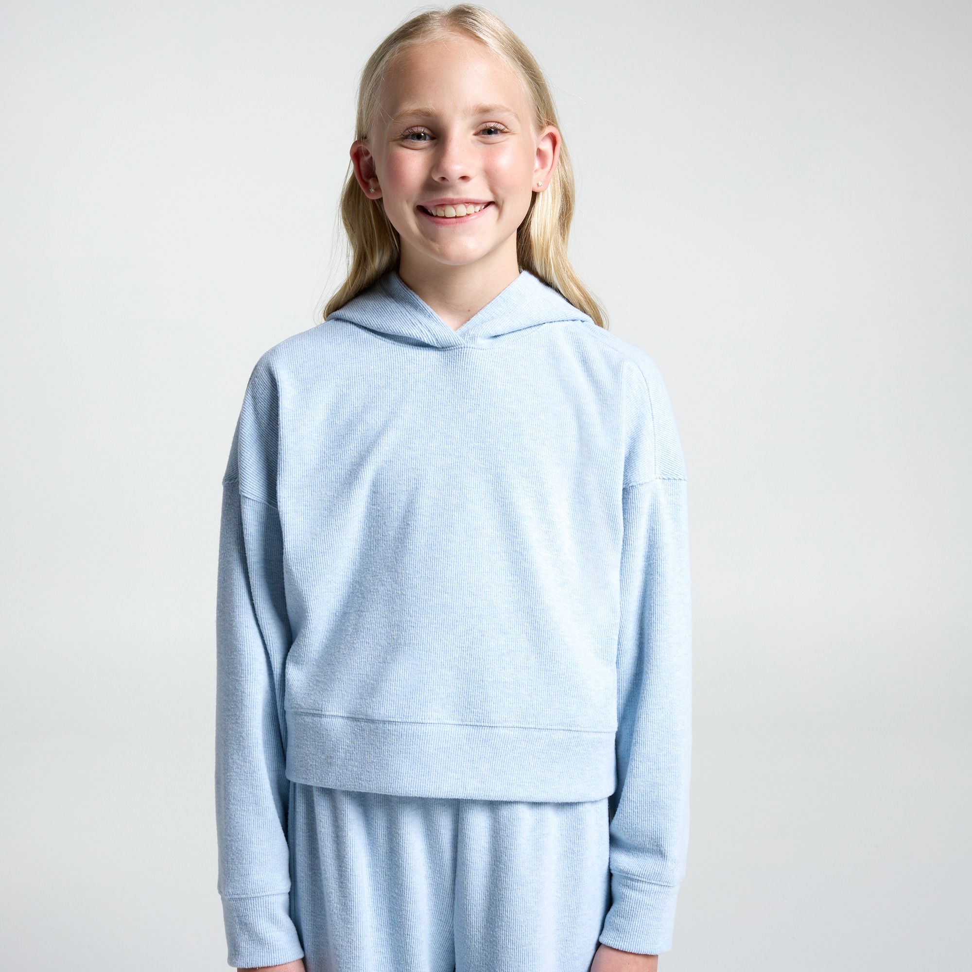DSG Girls' So Soft Rib Hoodie