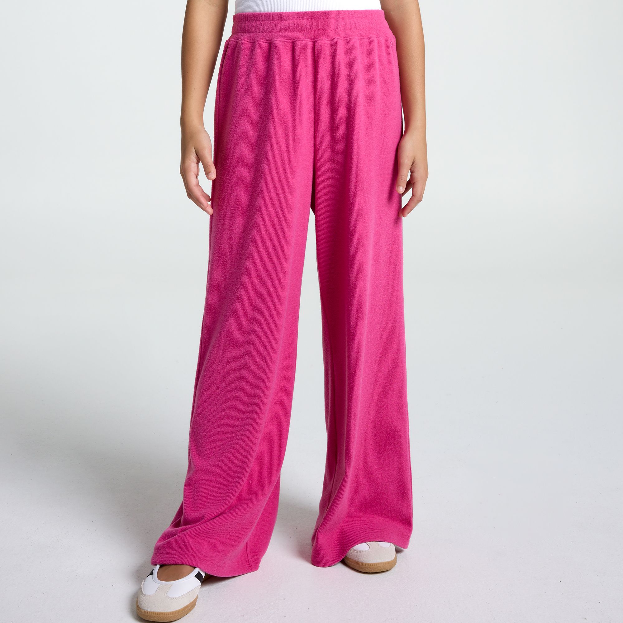 DSG Girls' So Soft Rib Wide Leg Pants