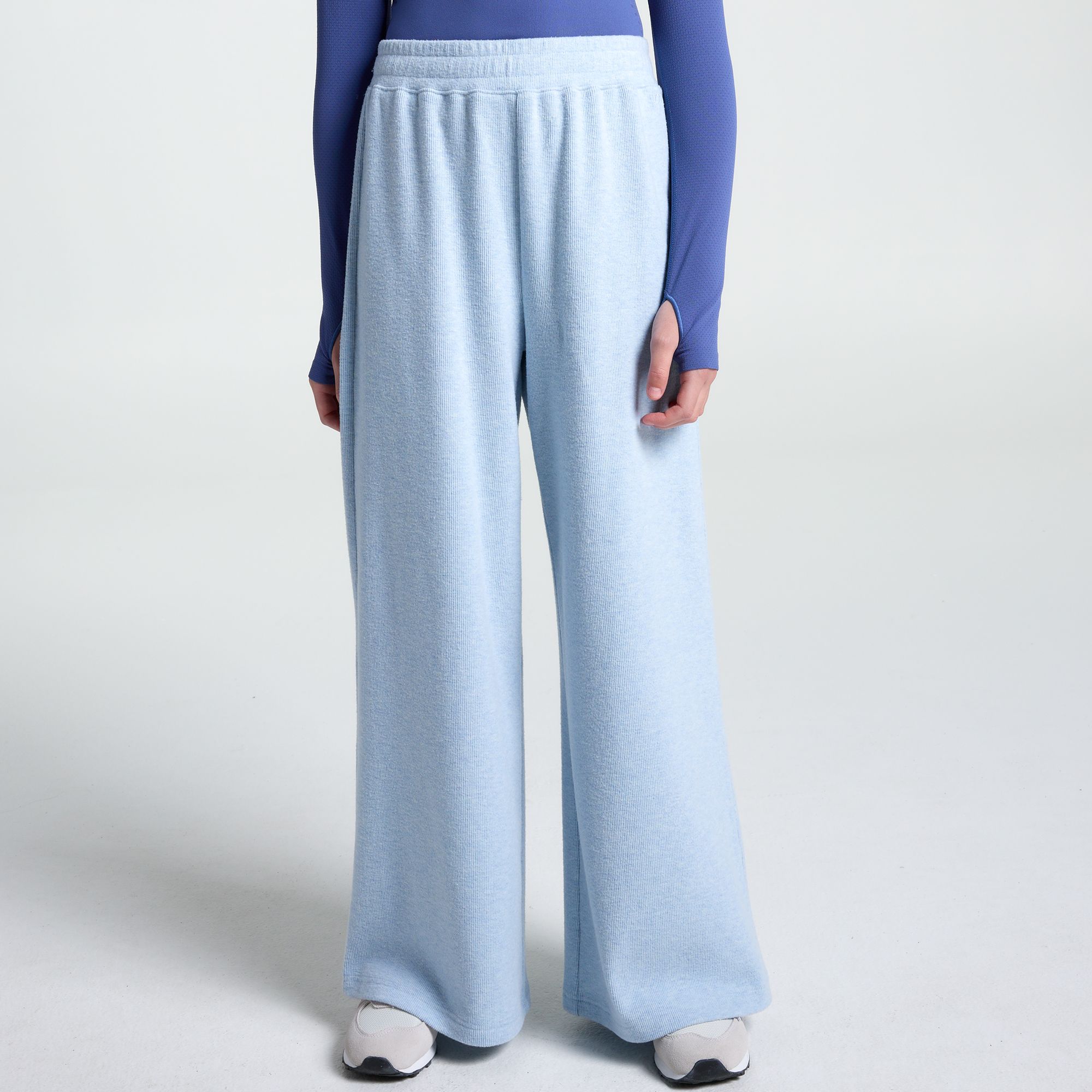 DSG Girls' So Soft Rib Wide Leg Pants