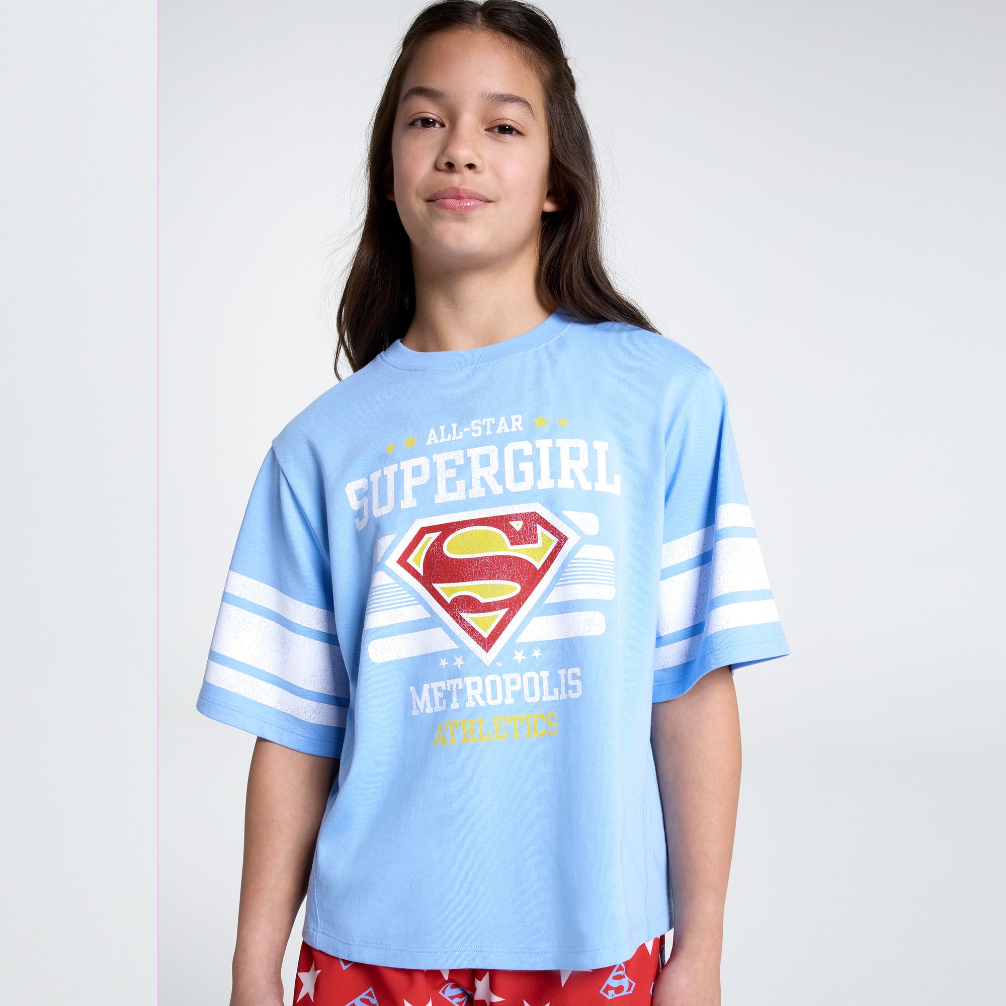 DC x DSG Girls' Washed Graphic T-Shirt