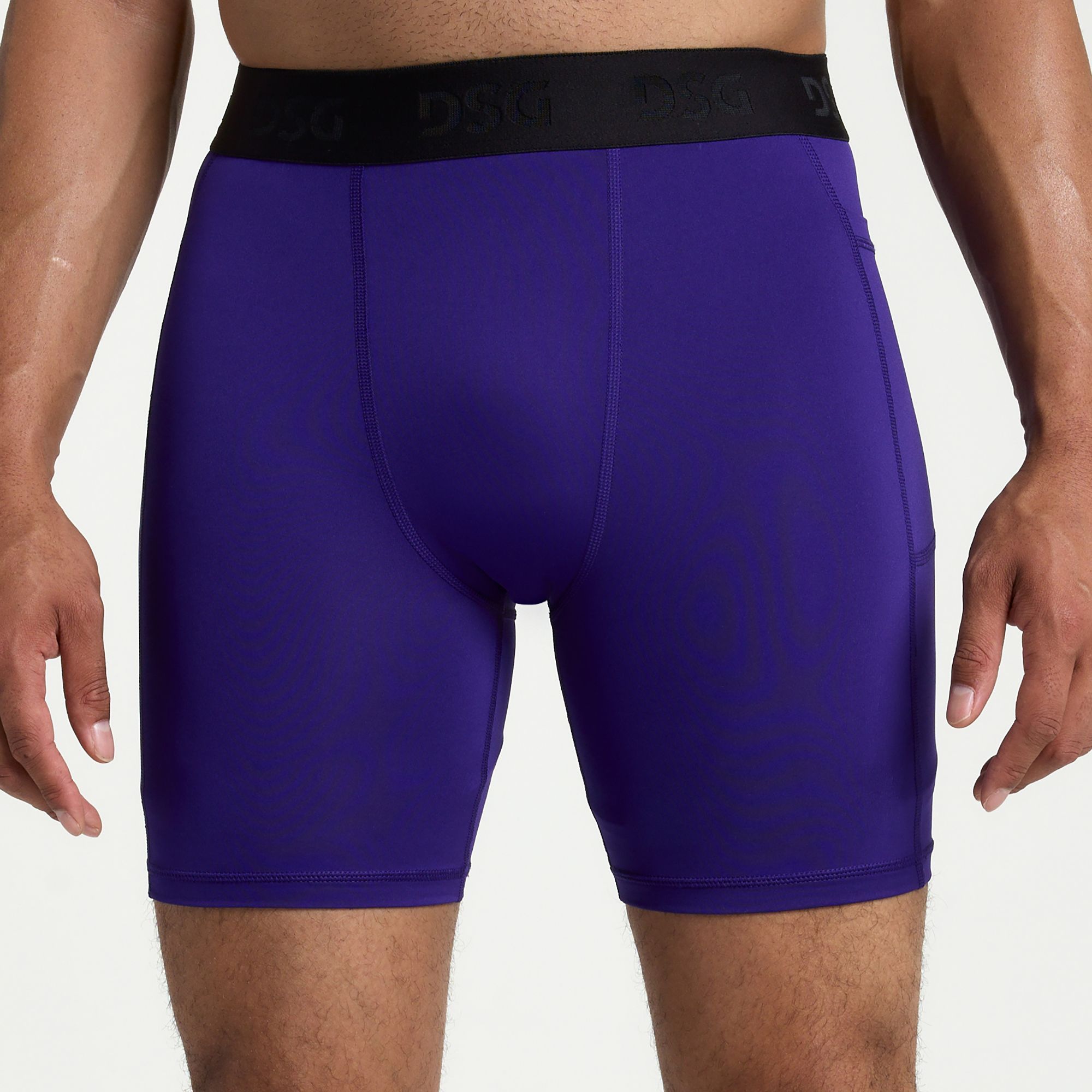 DSG Men's 7" Compression Short with Pocket