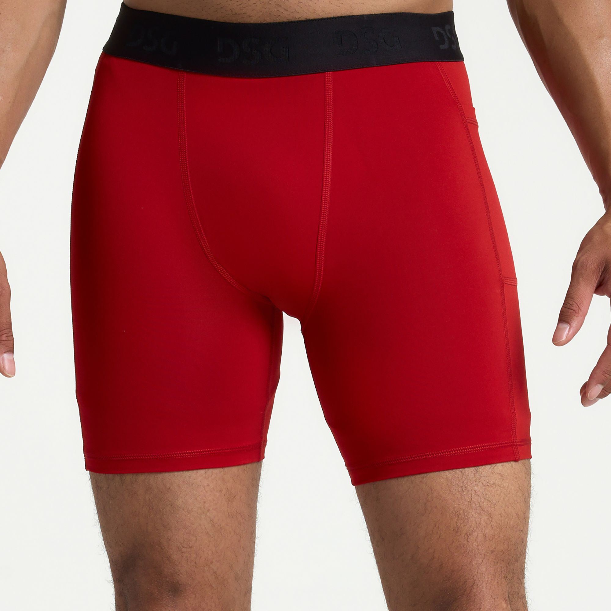 DSG Men's 7" Compression Short with Pocket