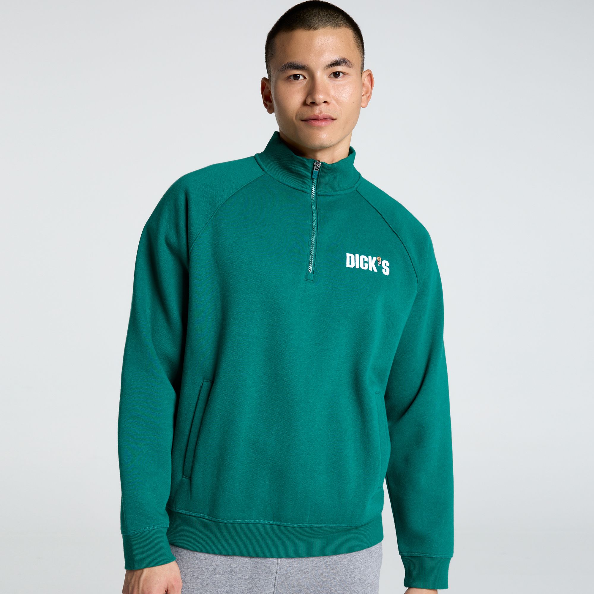 DSG Men's Embroidered Classic Fleece 1/4 Zip