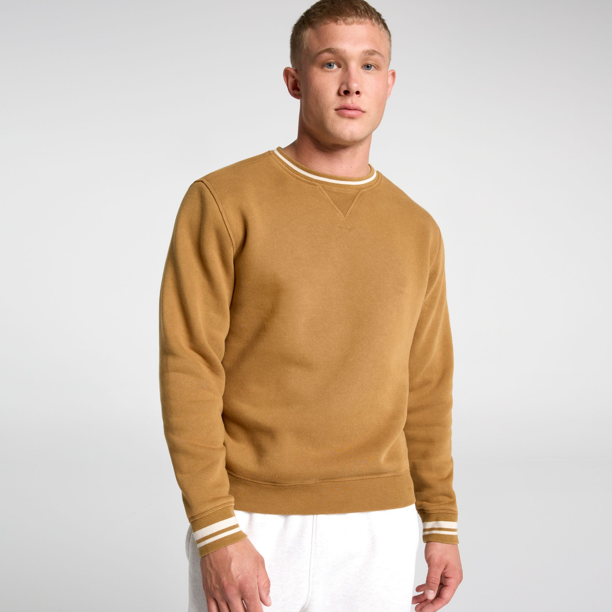 DSG Men's Classic Washed Fleece Crewneck Sweatshirt