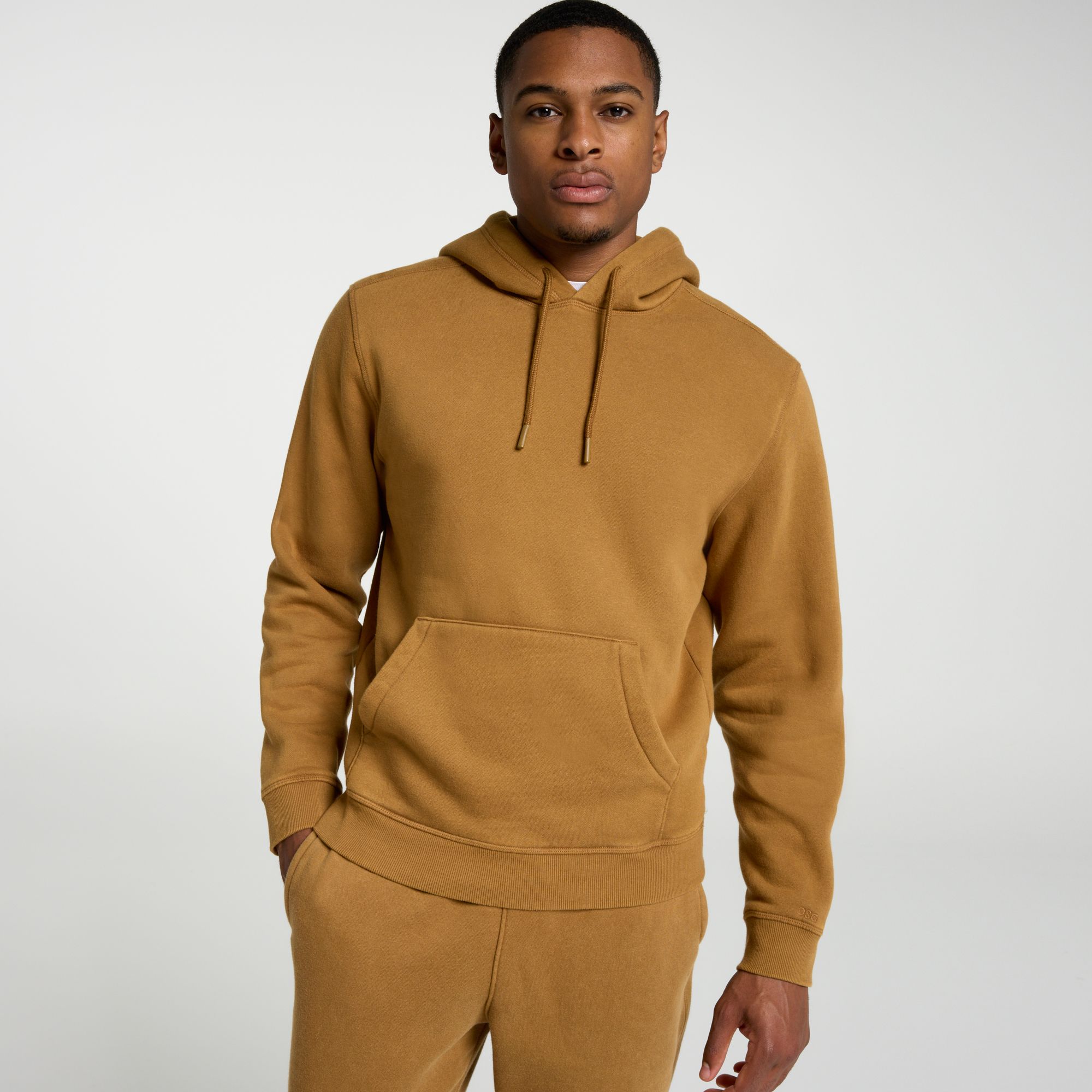 DSG Men's Classic Washed Fleece Hoodie