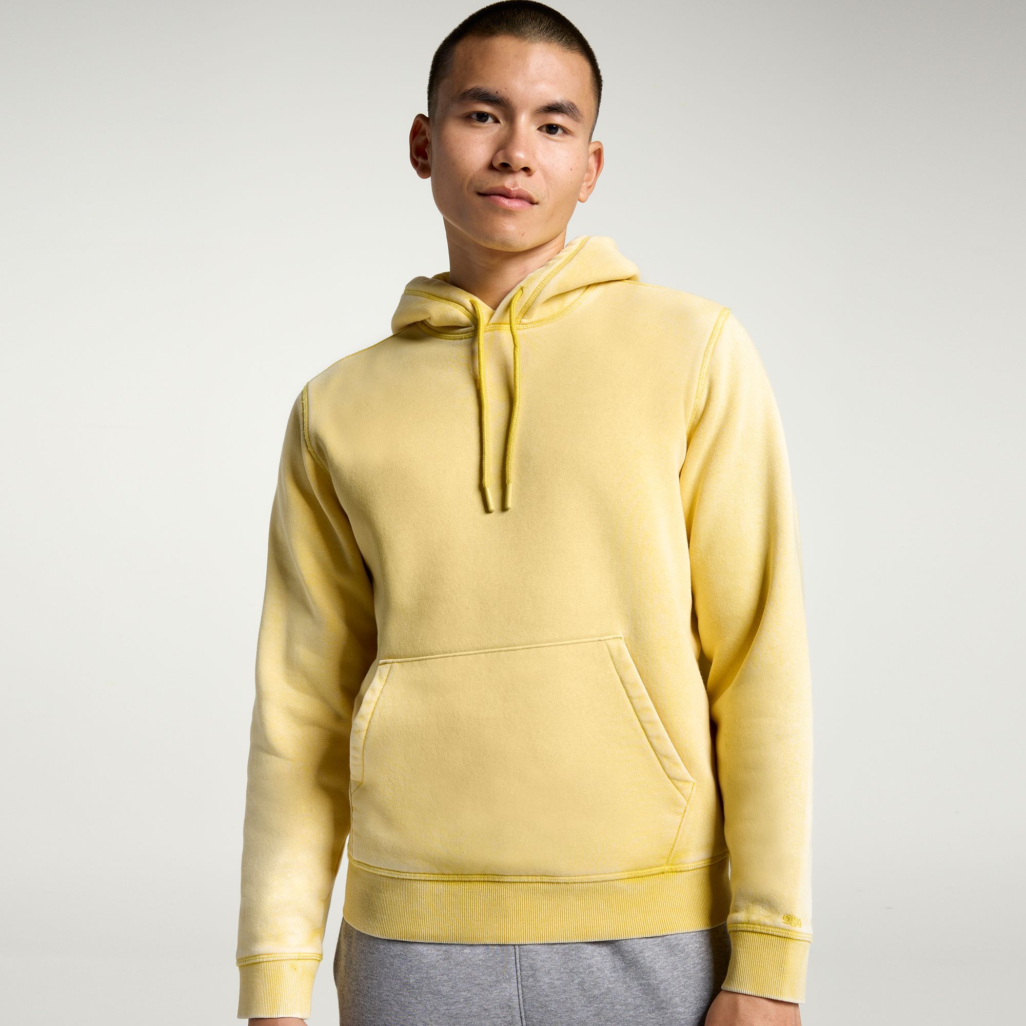DSG Men's Classic Washed Fleece Hoodie