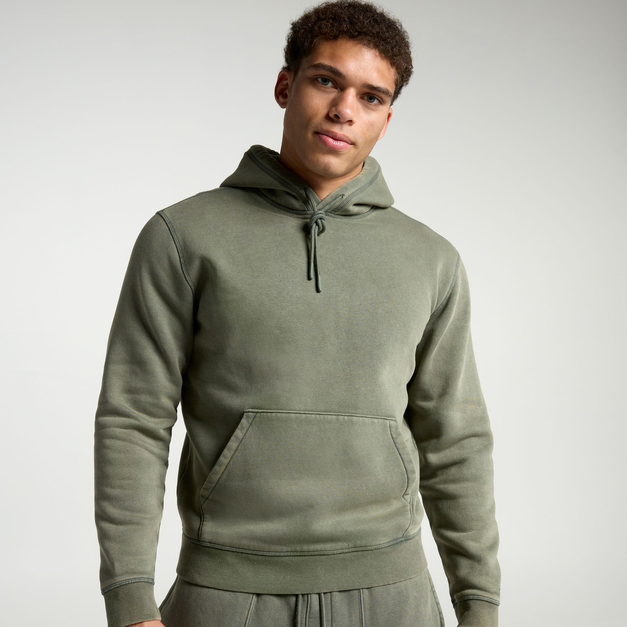 DSG Men's Classic Washed Fleece Hoodie