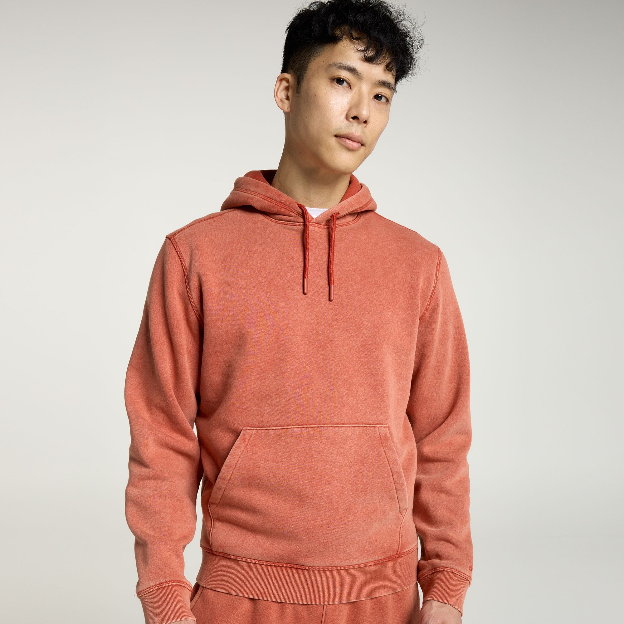 DSG Men's Classic Washed Fleece Hoodie