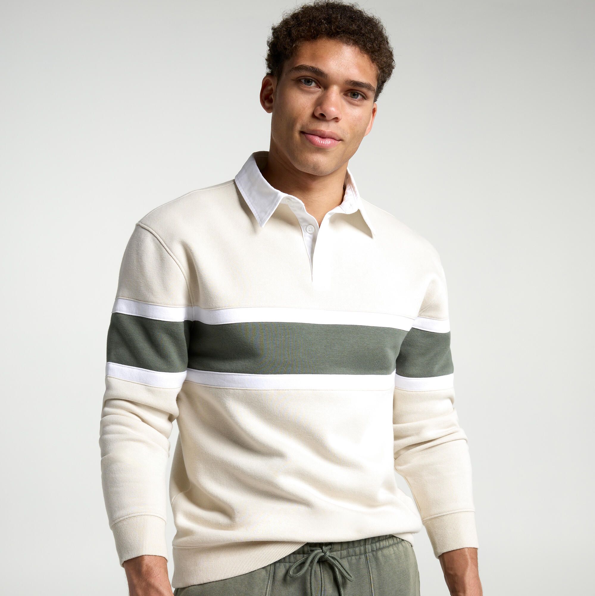 DSG Men's Classic Fleece Rugby Shirt