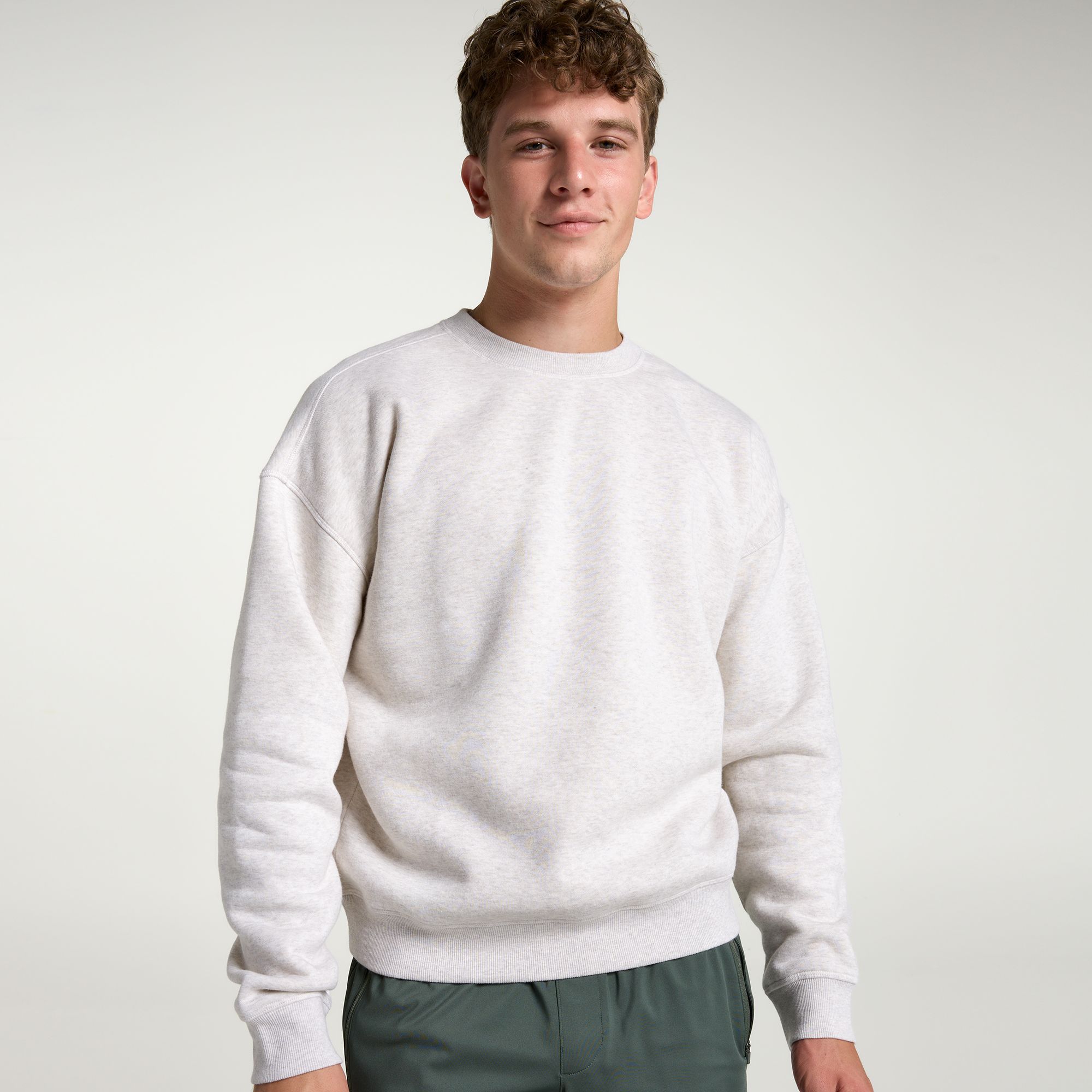 DSG Men's Classic Fleece Relaxed Crew