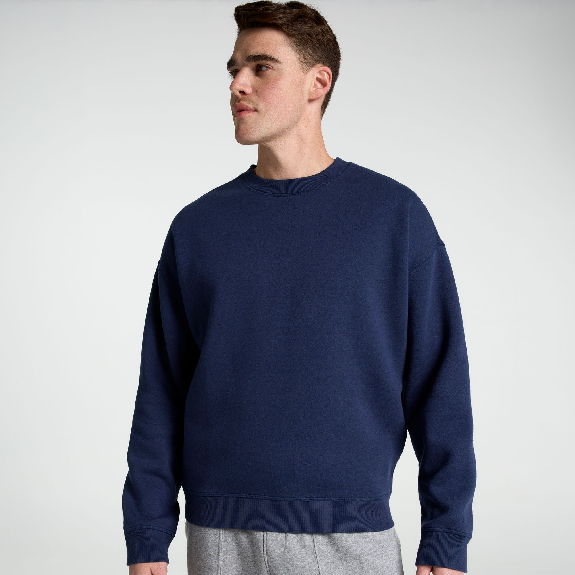 DSG Men's Classic Fleece Relaxed Crew
