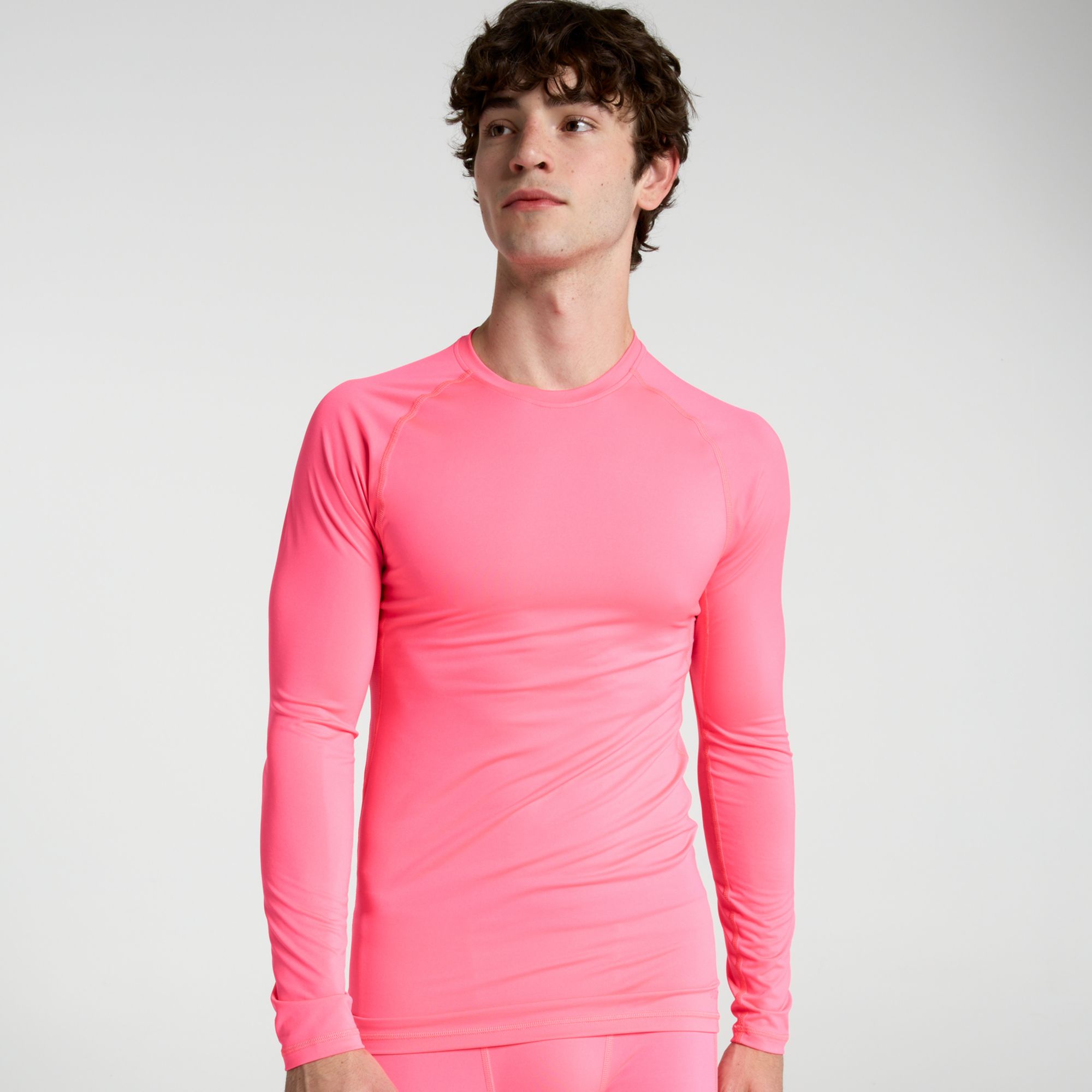 DSG Men's Long Sleeve Compression Crew
