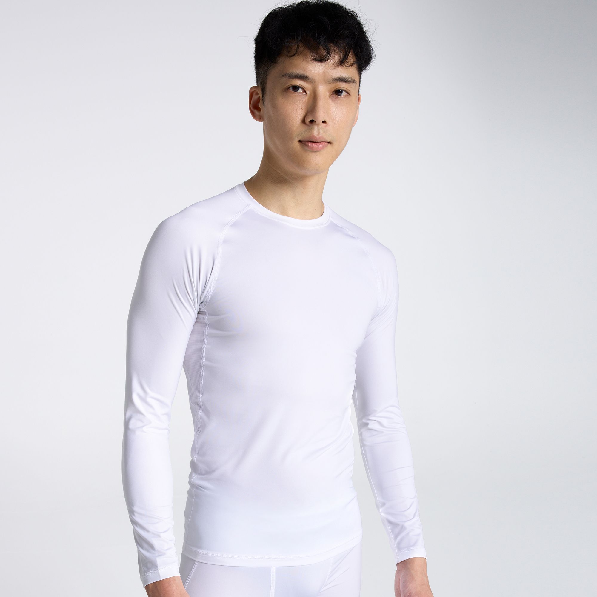 DSG Men's Long Sleeve Compression Crew