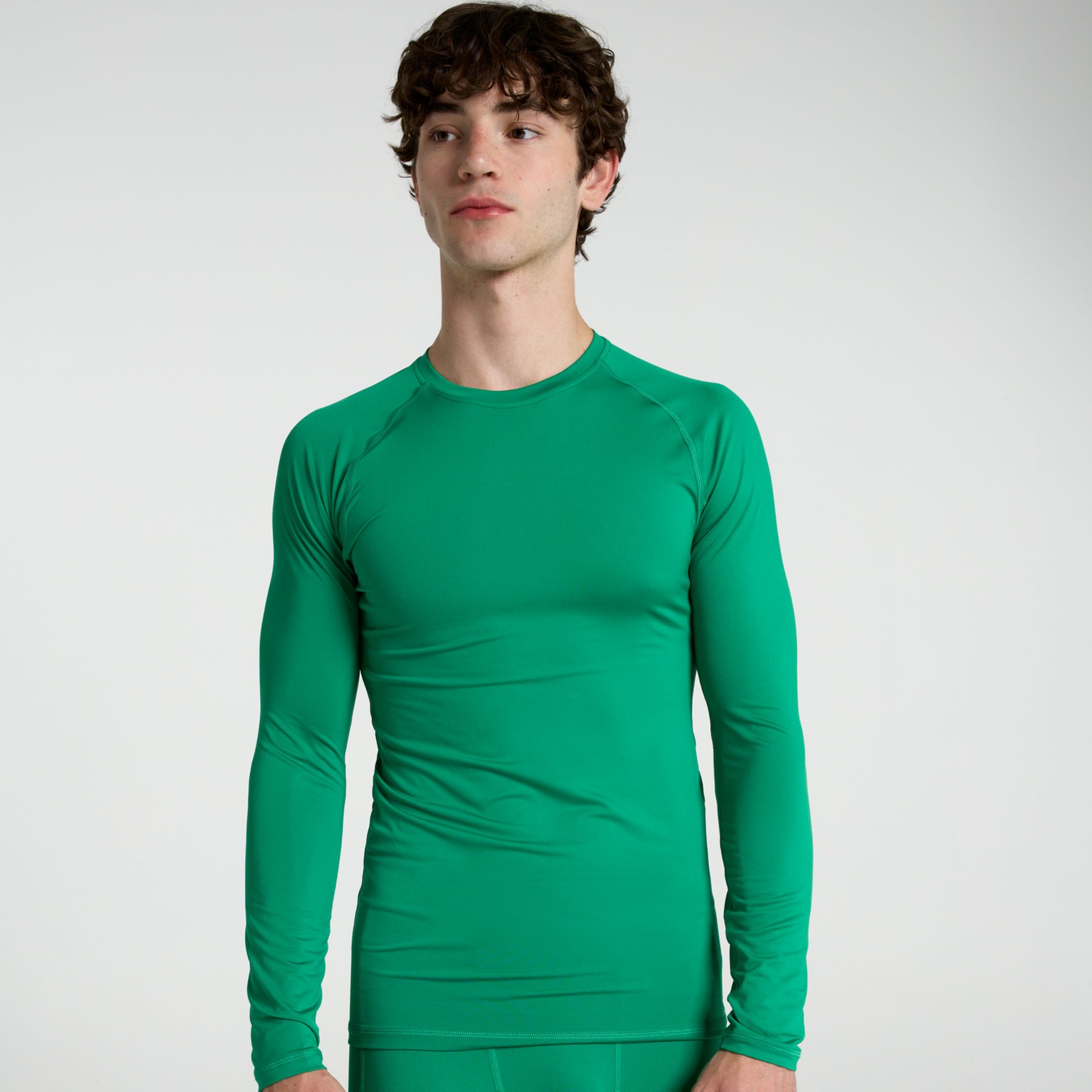 DSG Men's Long Sleeve Compression Crew