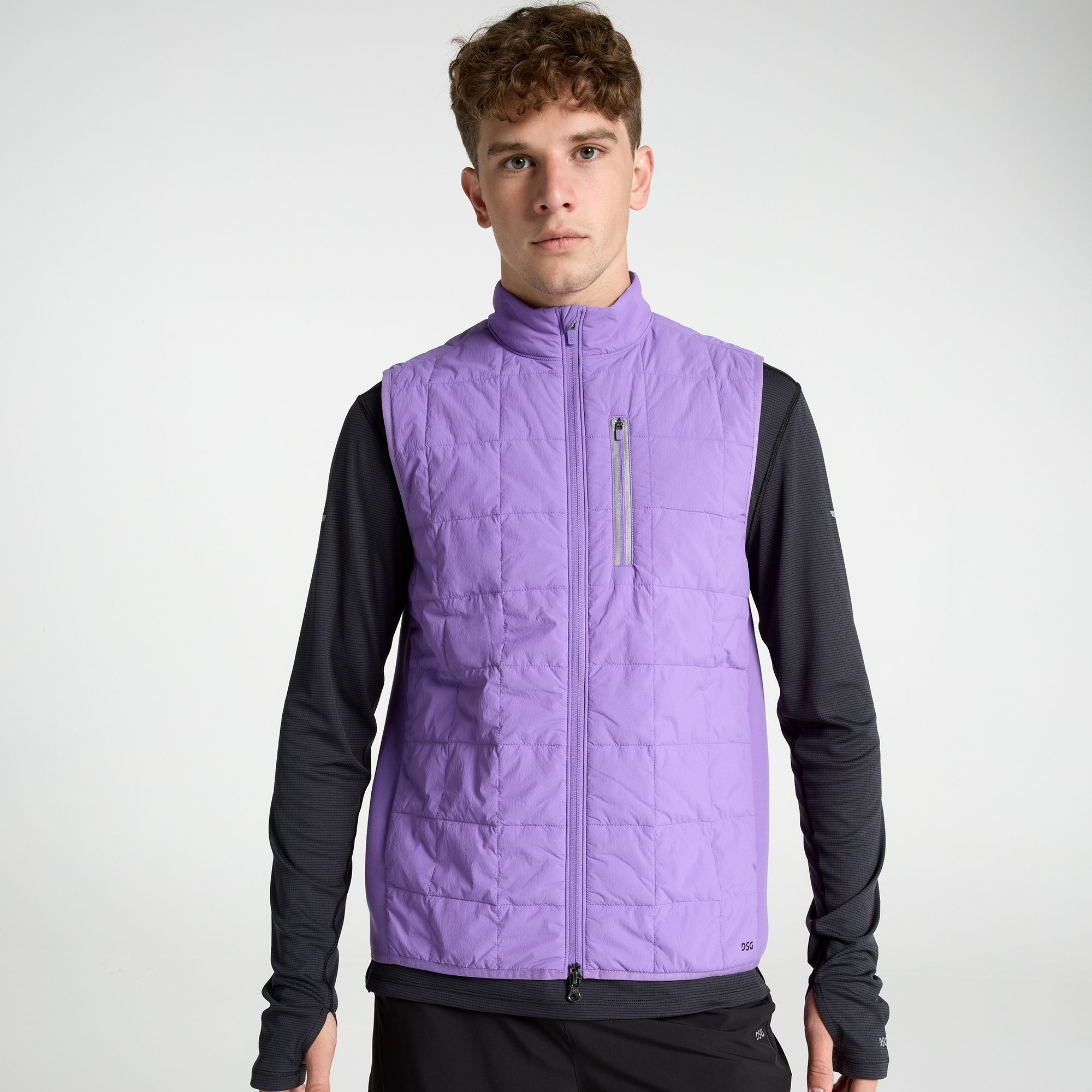 DSG Men's Quilted Run Vest
