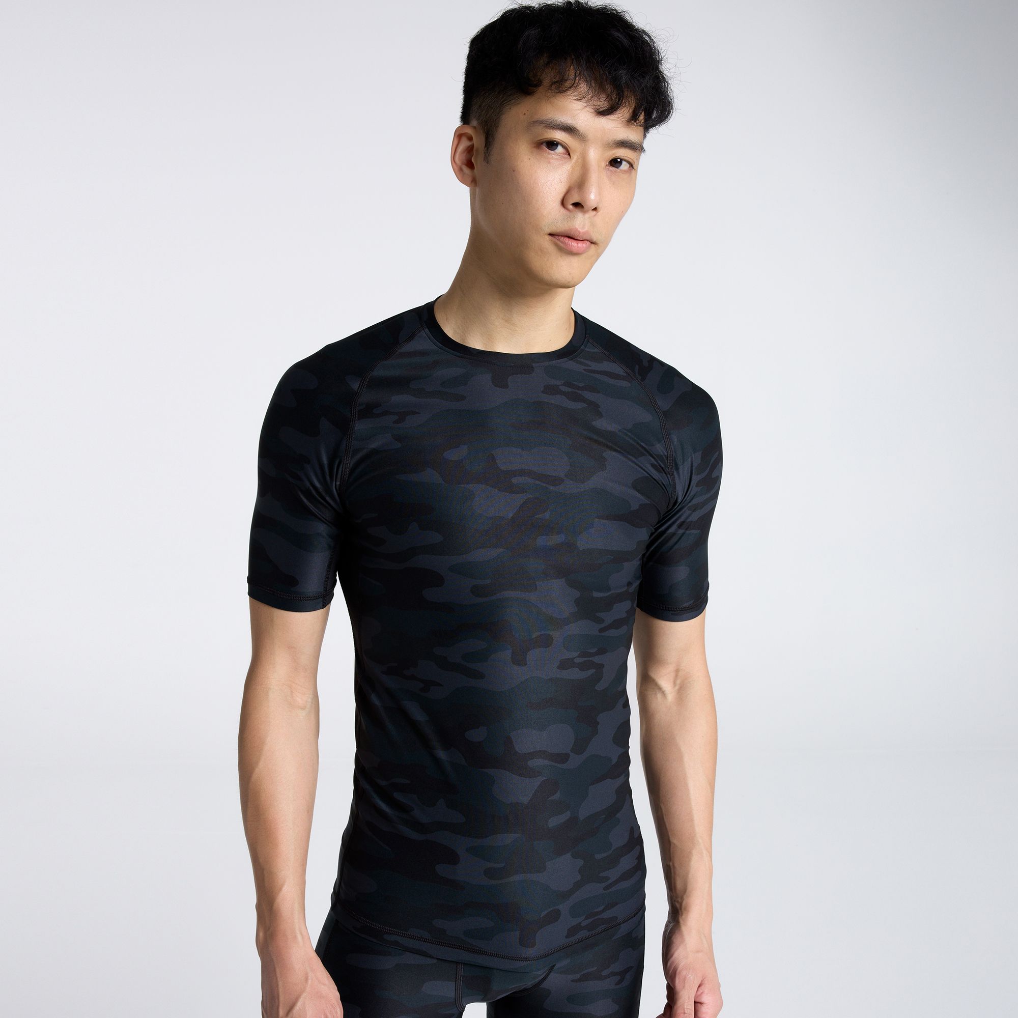 DSG Men's Short Sleeve Compression Crew