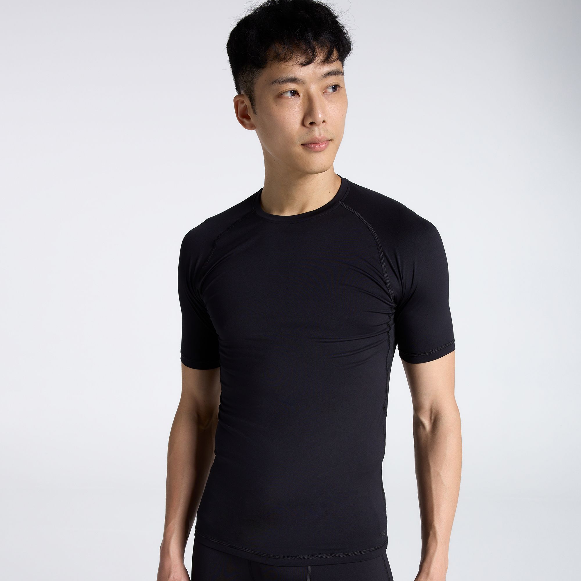 DSG Men's Short Sleeve Compression Crew