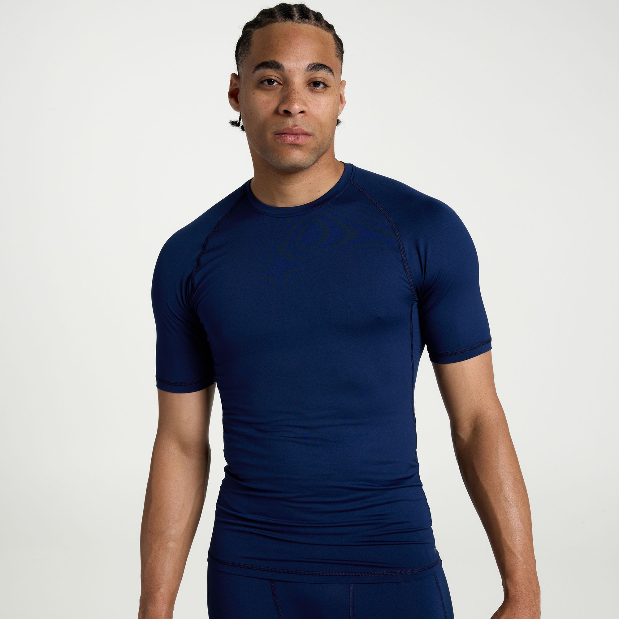 DSG Men's Short Sleeve Compression Crew