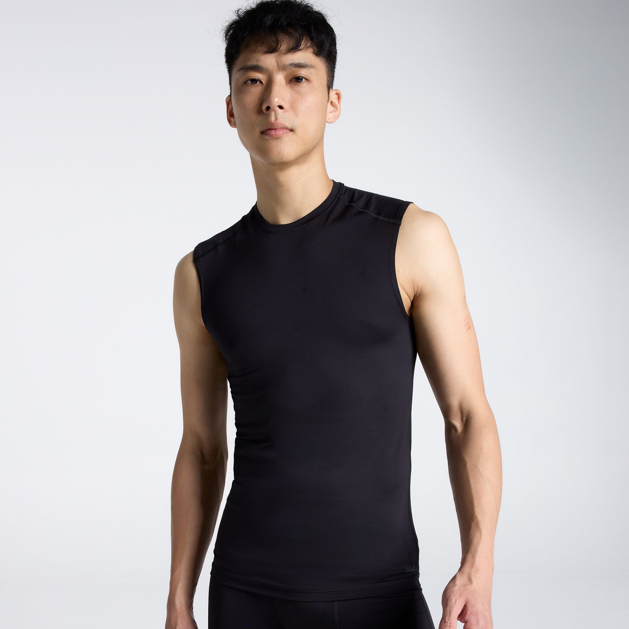 DSG Men's Sleeveless Compression Crew