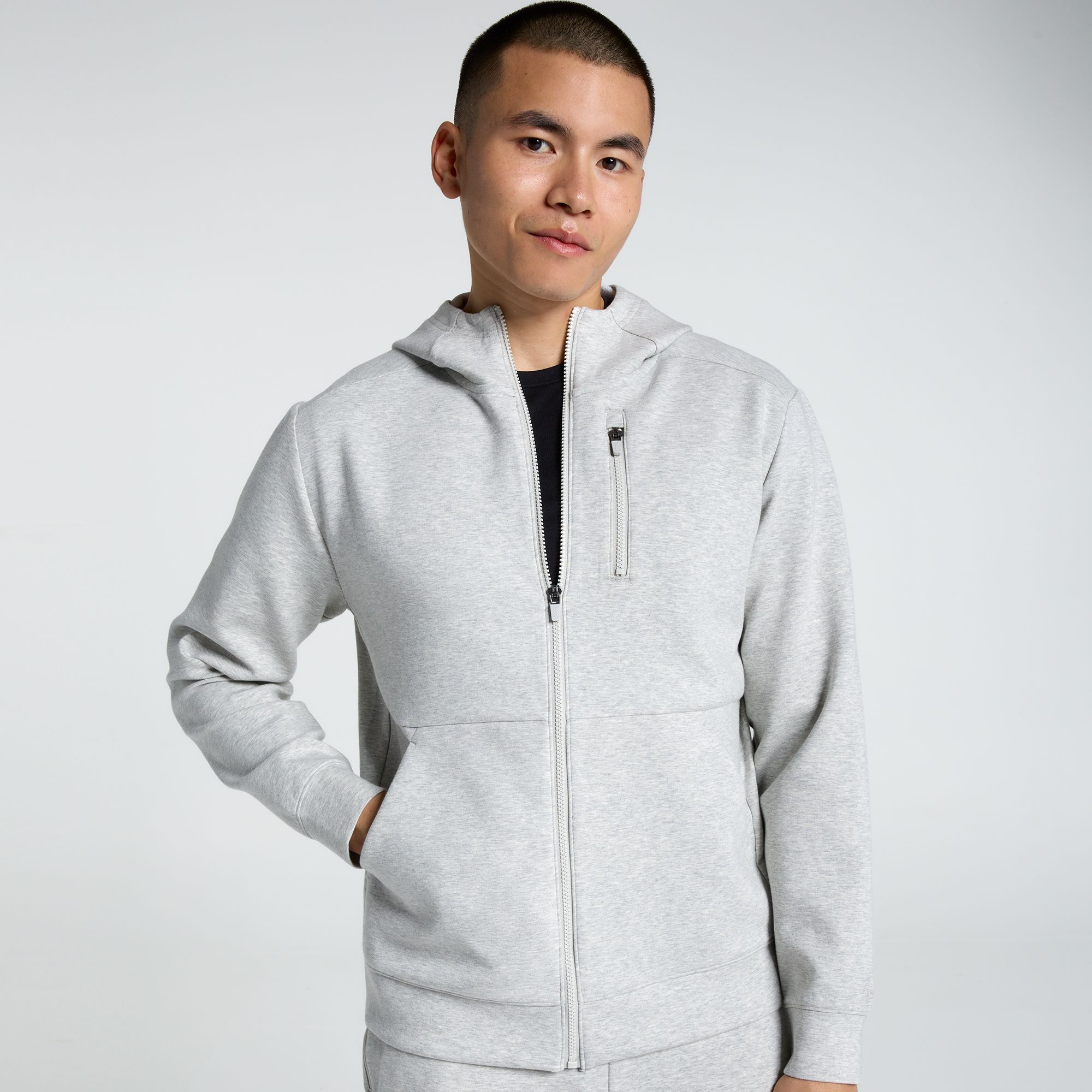 DSG Men's Sport Fleece Full-Zip Hoodie