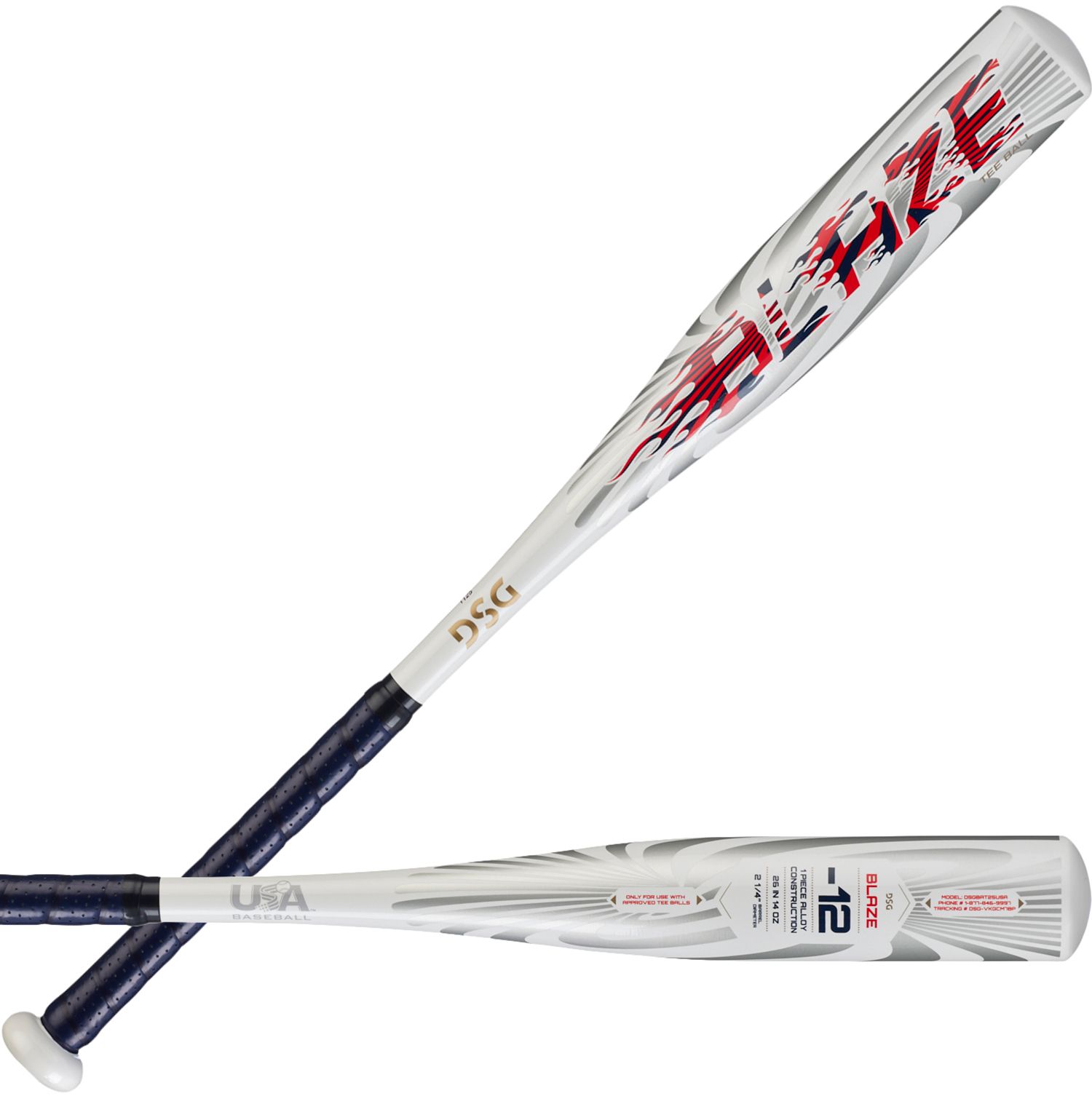 DSG Blaze Tee Ball Bat (-12)