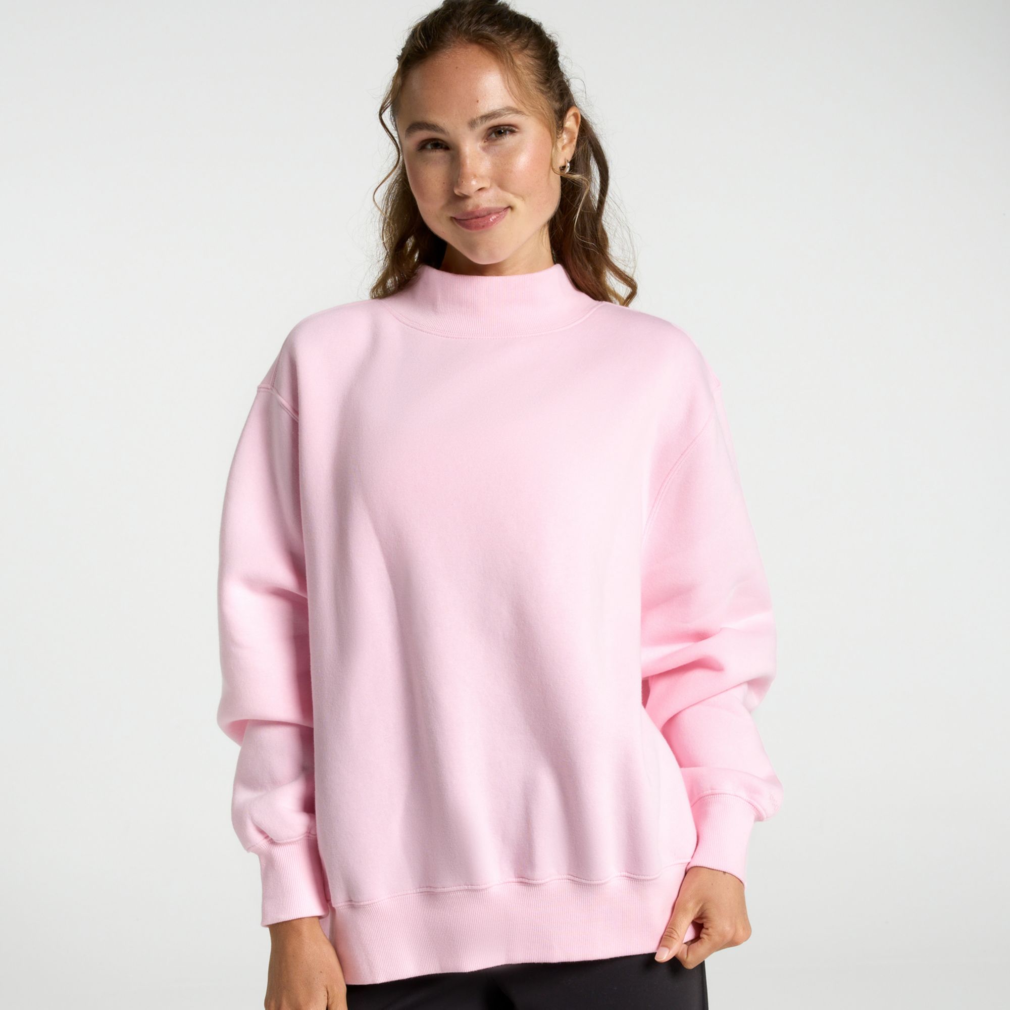 DSG Women's Classic Fleece Mock Neck