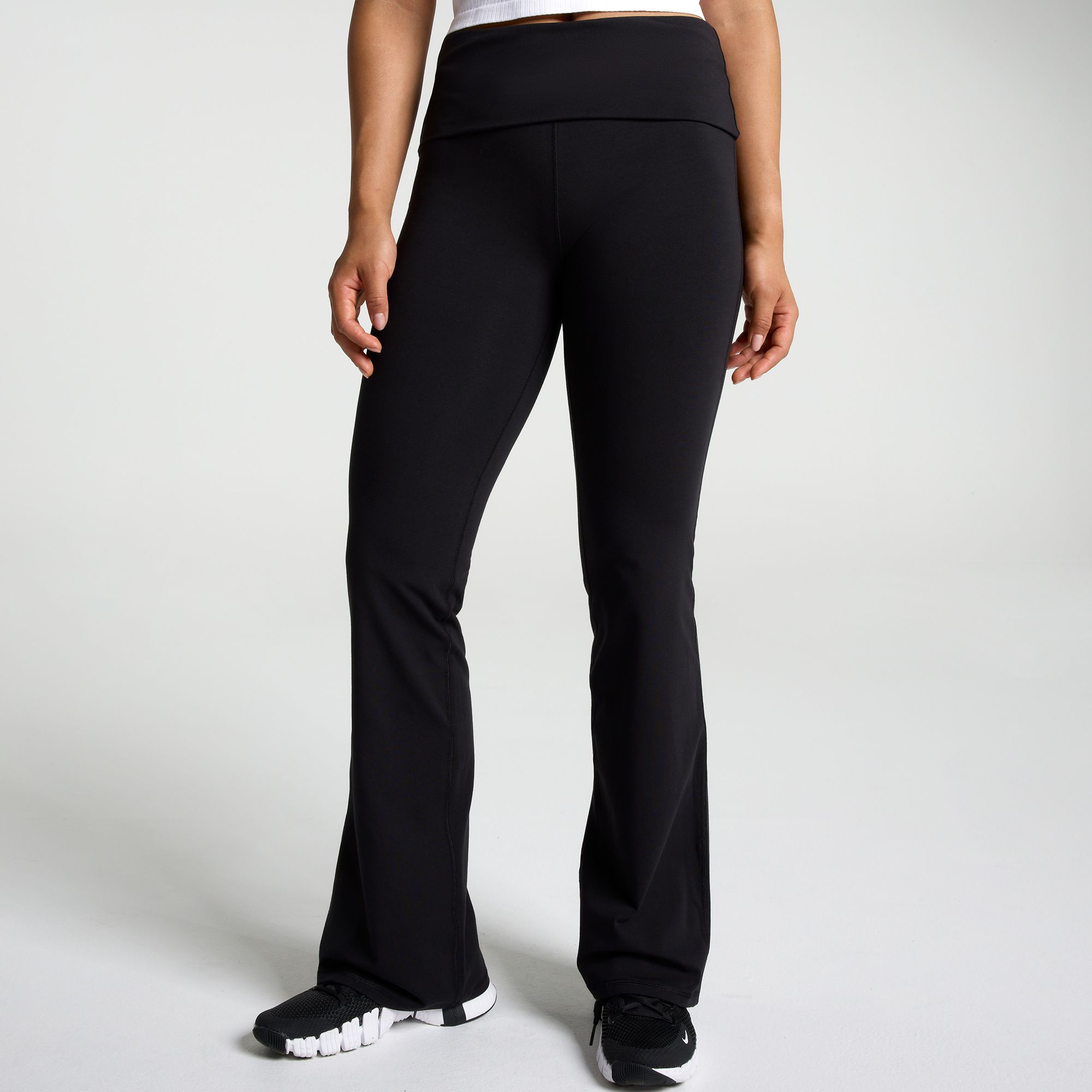 DSG Women's Cotton Foldover Flare Legging